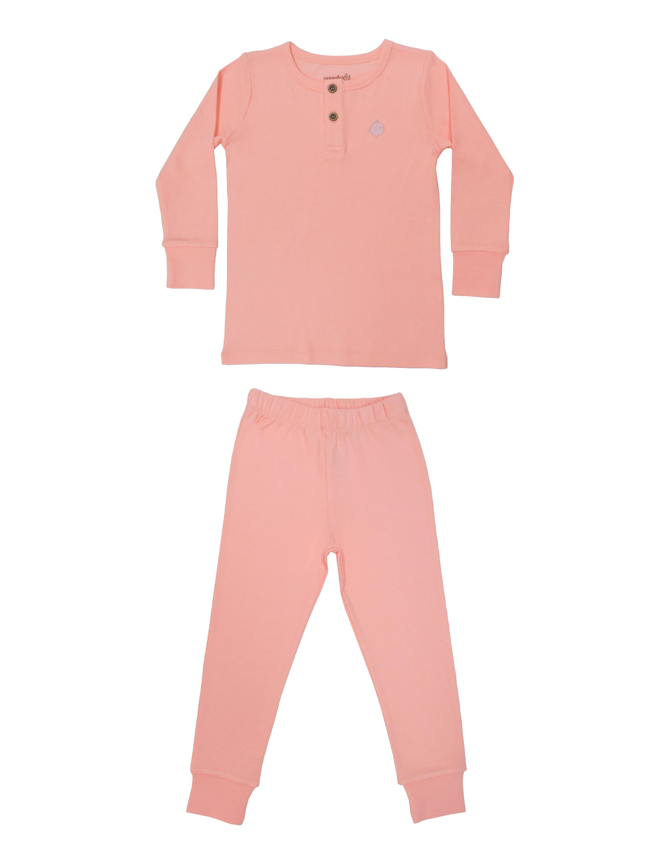 Cosy Erkek Çocuk Somon Kaşkorse Pijama Takımı