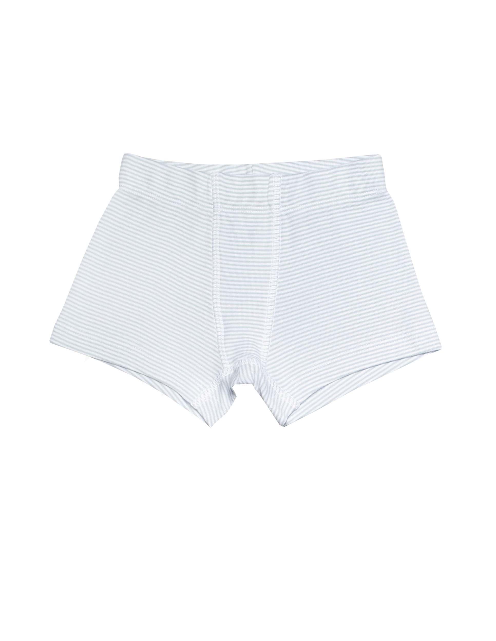 Cotton Erkek Çocuk Mavi/Gri Boxer Set 3lü