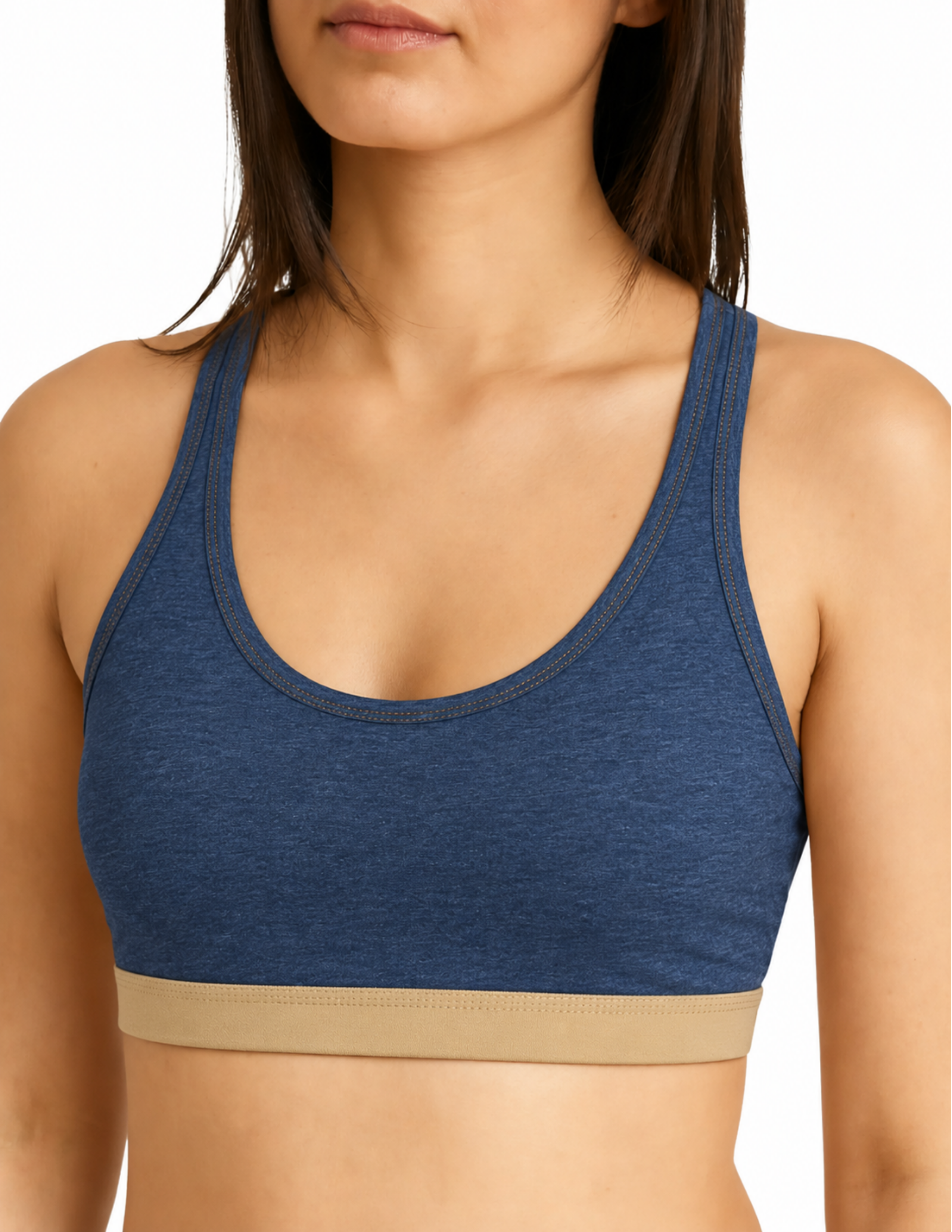 Denim Kadın Bralet 