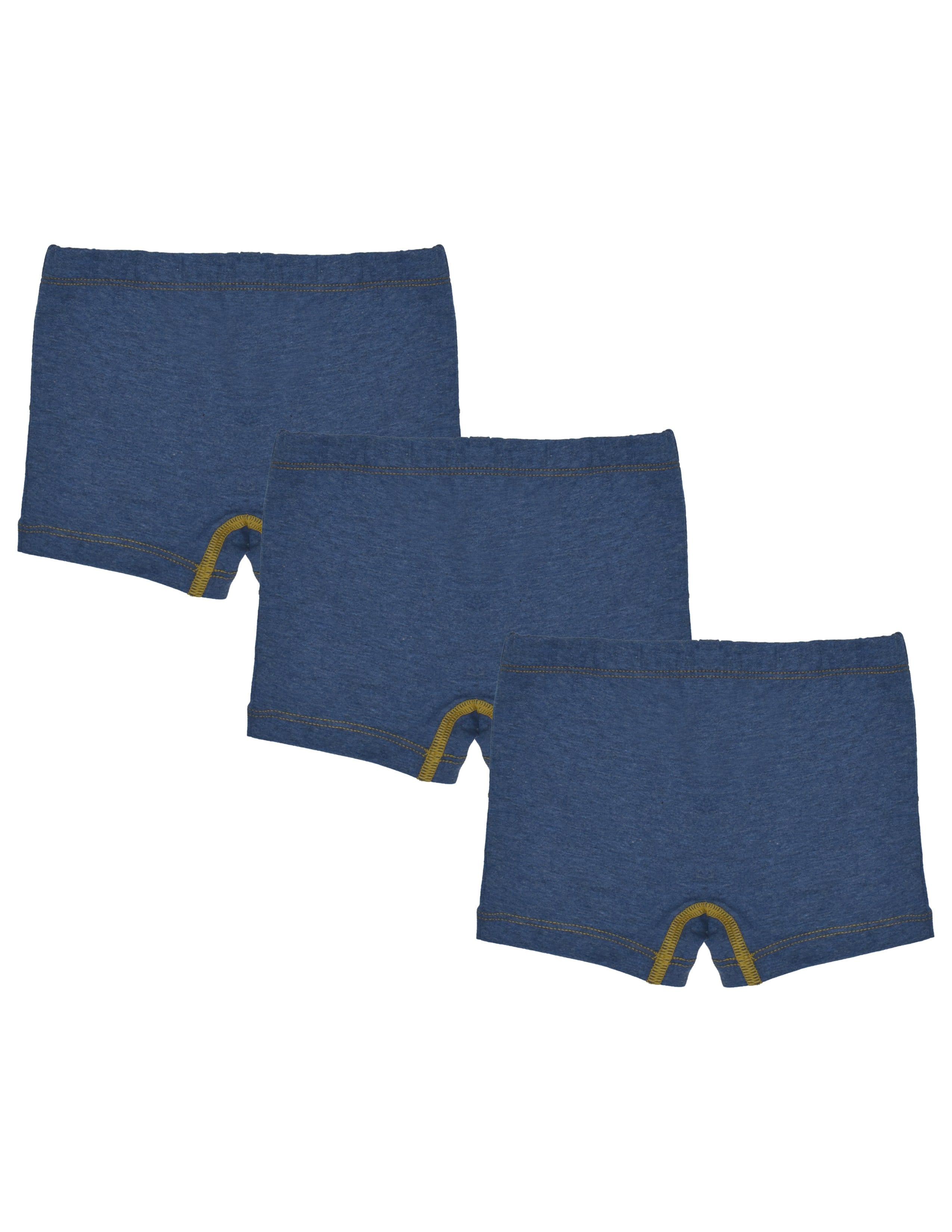 Denim Kız Çocuk Boxer Set 3'lü