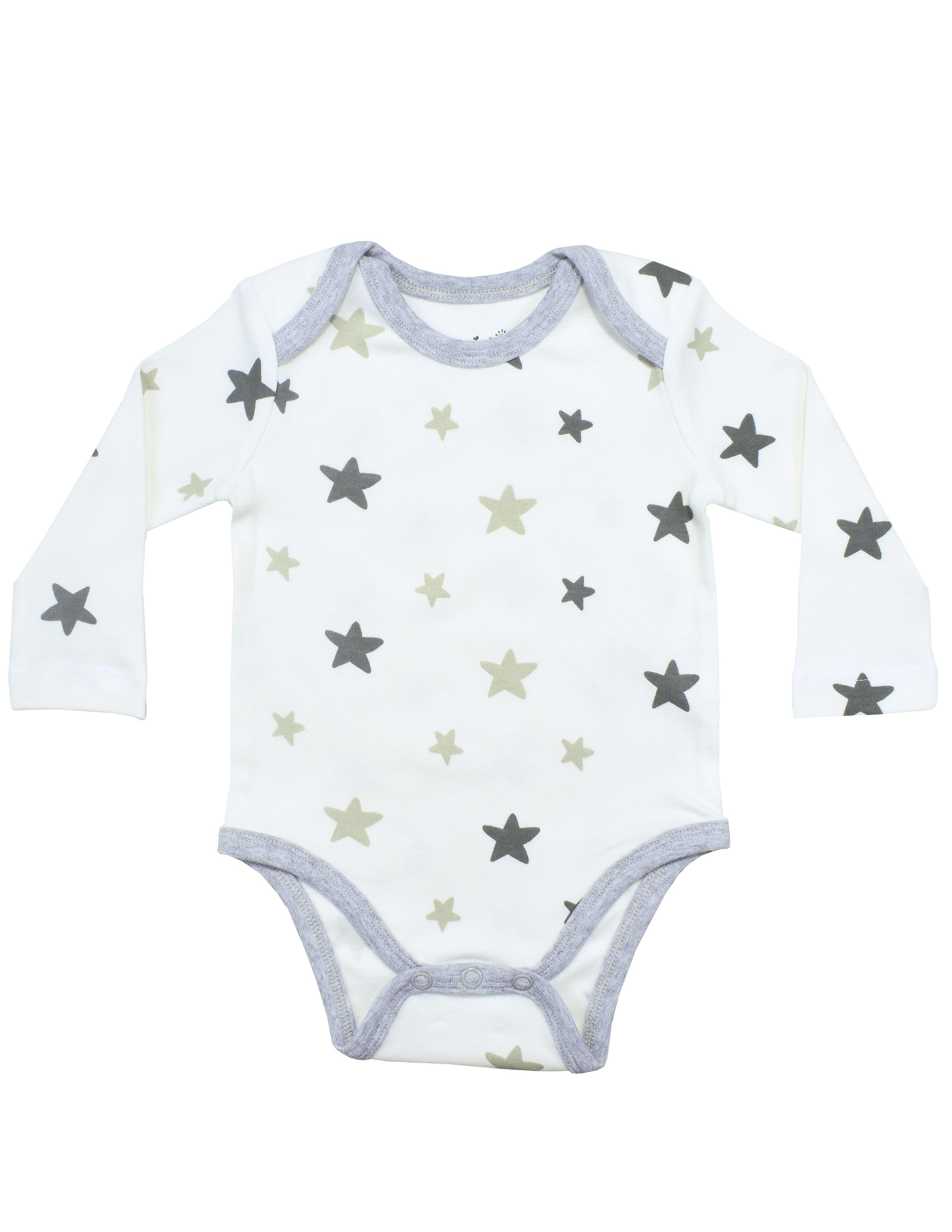 Gray Star Erkek Bebek Uzun Kol Body