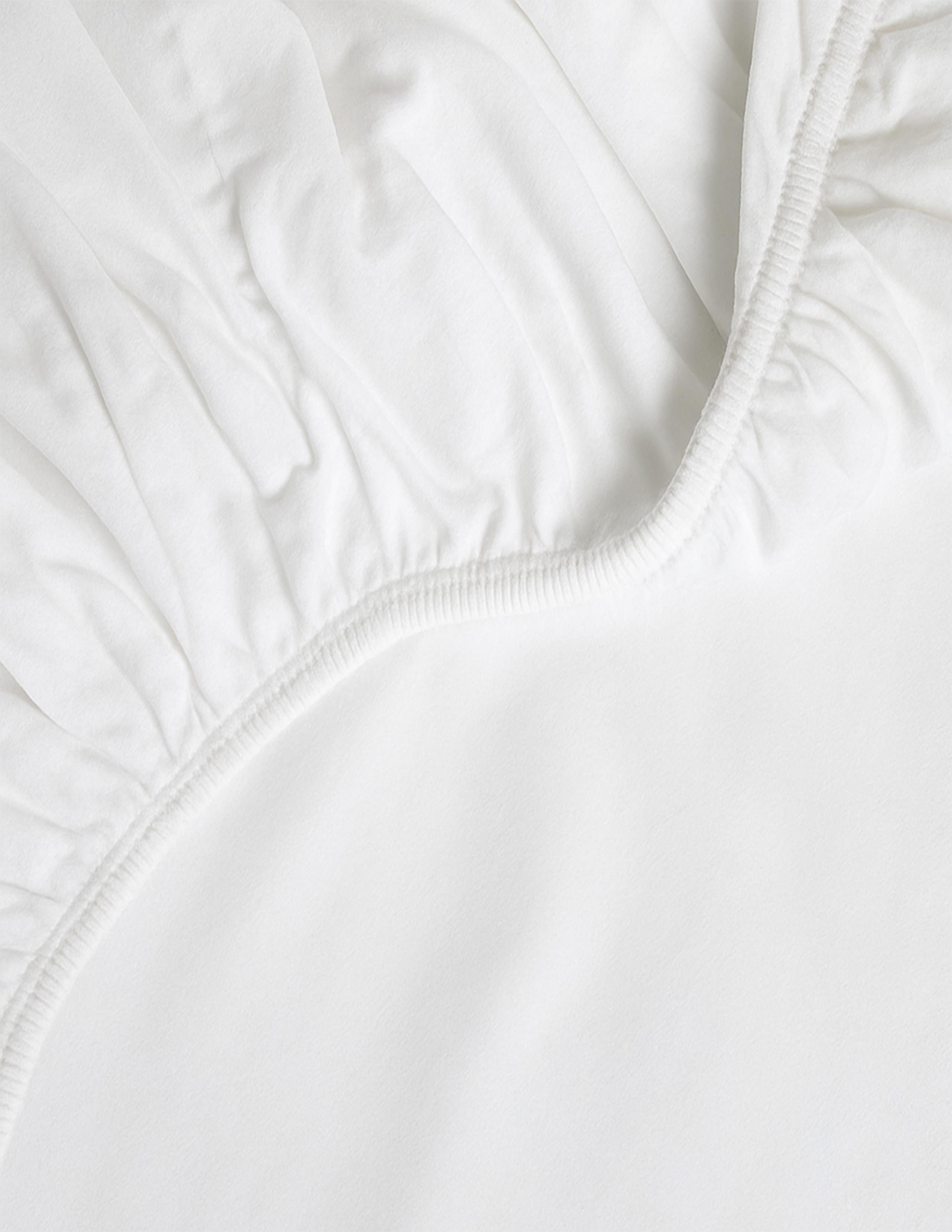 Home Collection Beyaz Tek Kişilik Lastikli Çarşaf 70X140