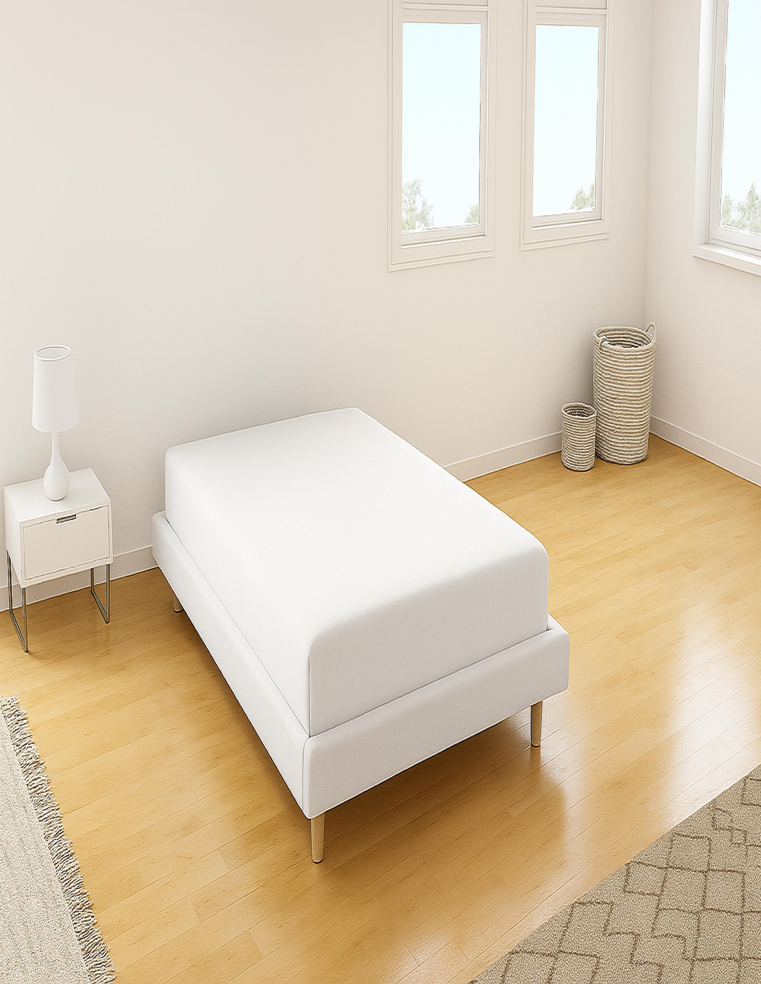 Home Collection Beyaz Tek Kişilik Lastikli Battal Çarşaf 120X200