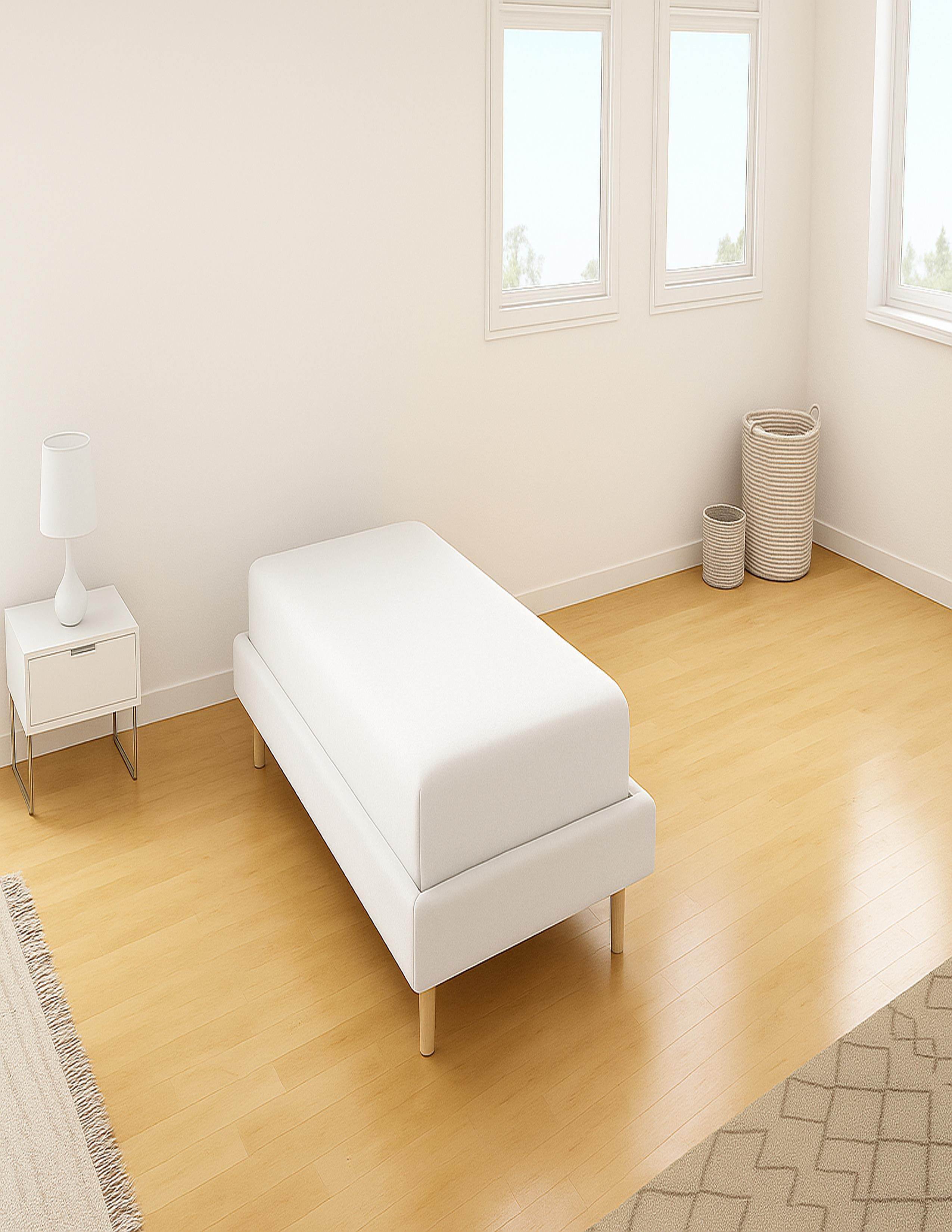 Home Collection Beyaz Tek Kişilik Lastikli Çarşaf 100X200