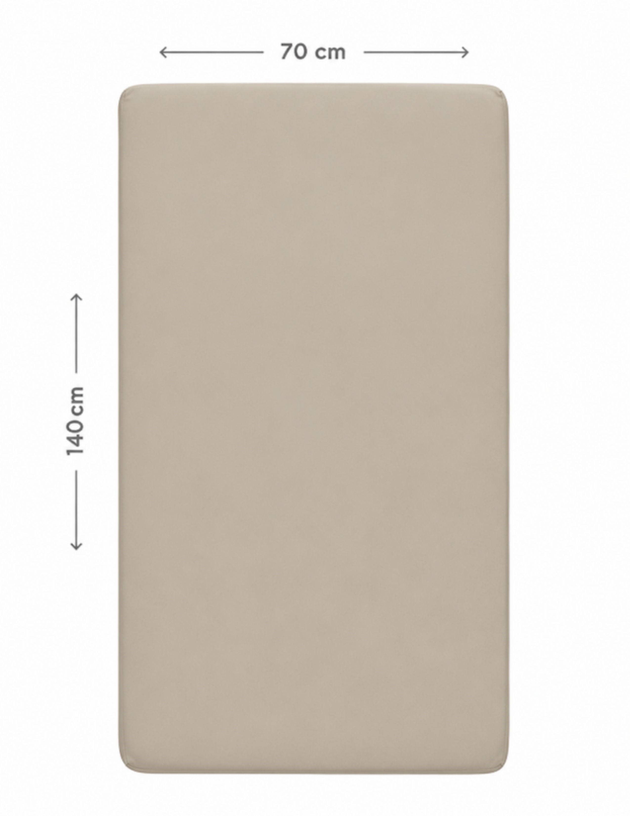 Home Collection Gri Tek Kişilik Lastikli Çarşaf 70X140