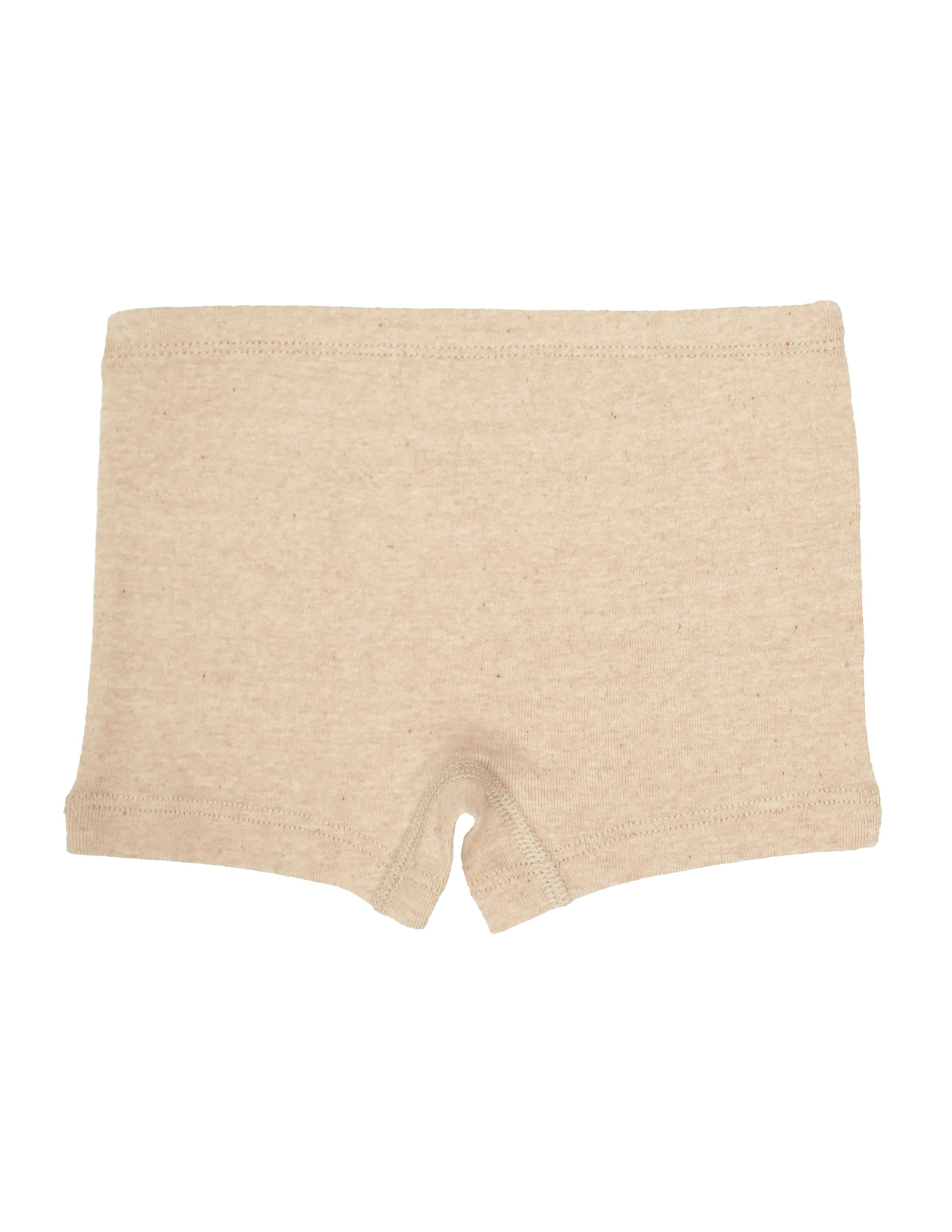 Natural Cotton Kız Çocuk Ekru Boxer Set 3'lü