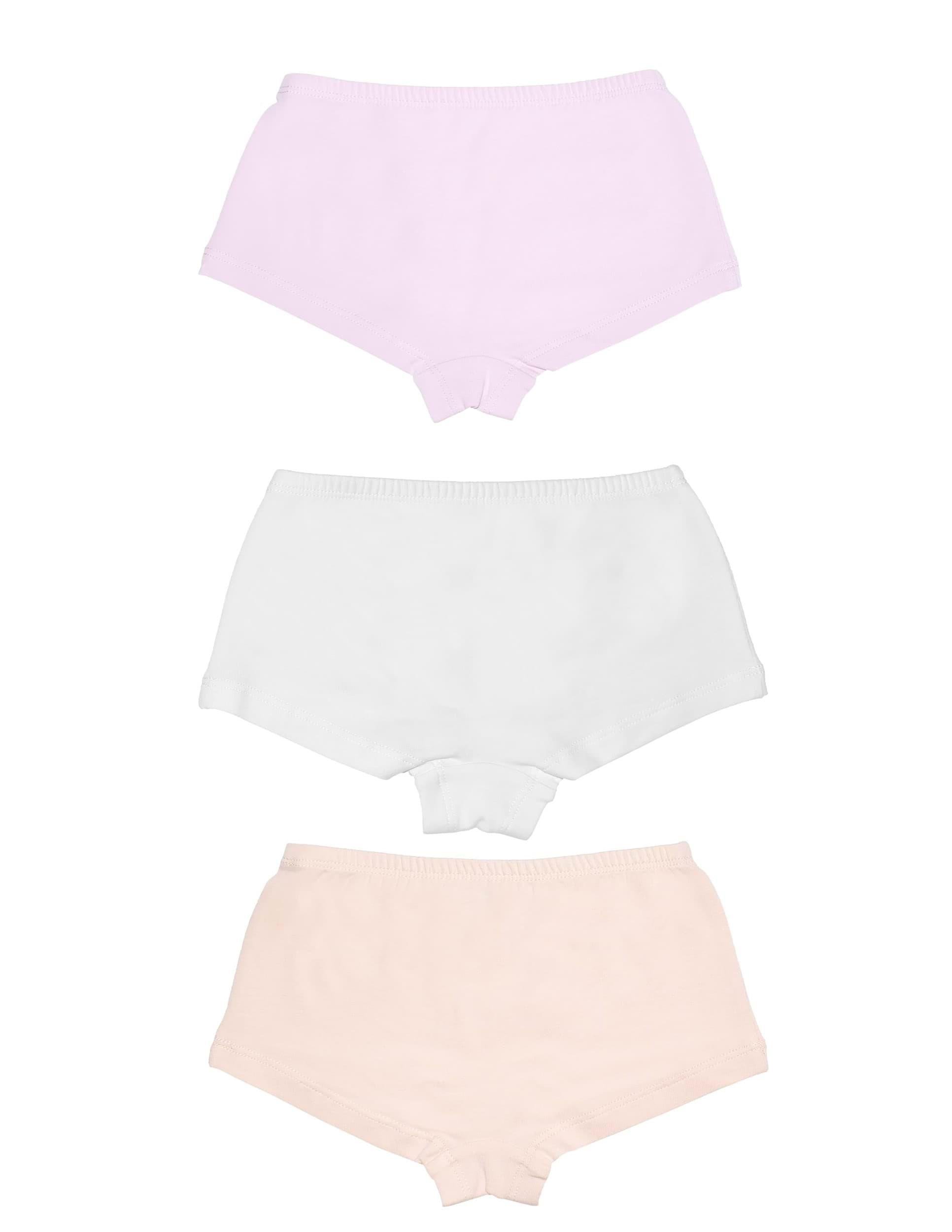 Sporty Kız Çocuk Renkli Hipster İç Çamaşır Set 3lü