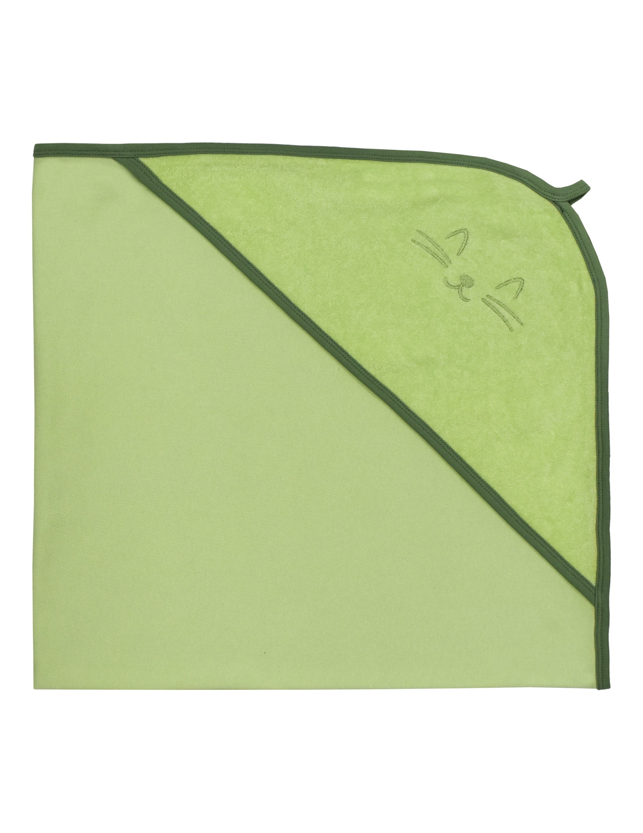 Towel Bebek Yeşil Havlu Bornoz 90x90