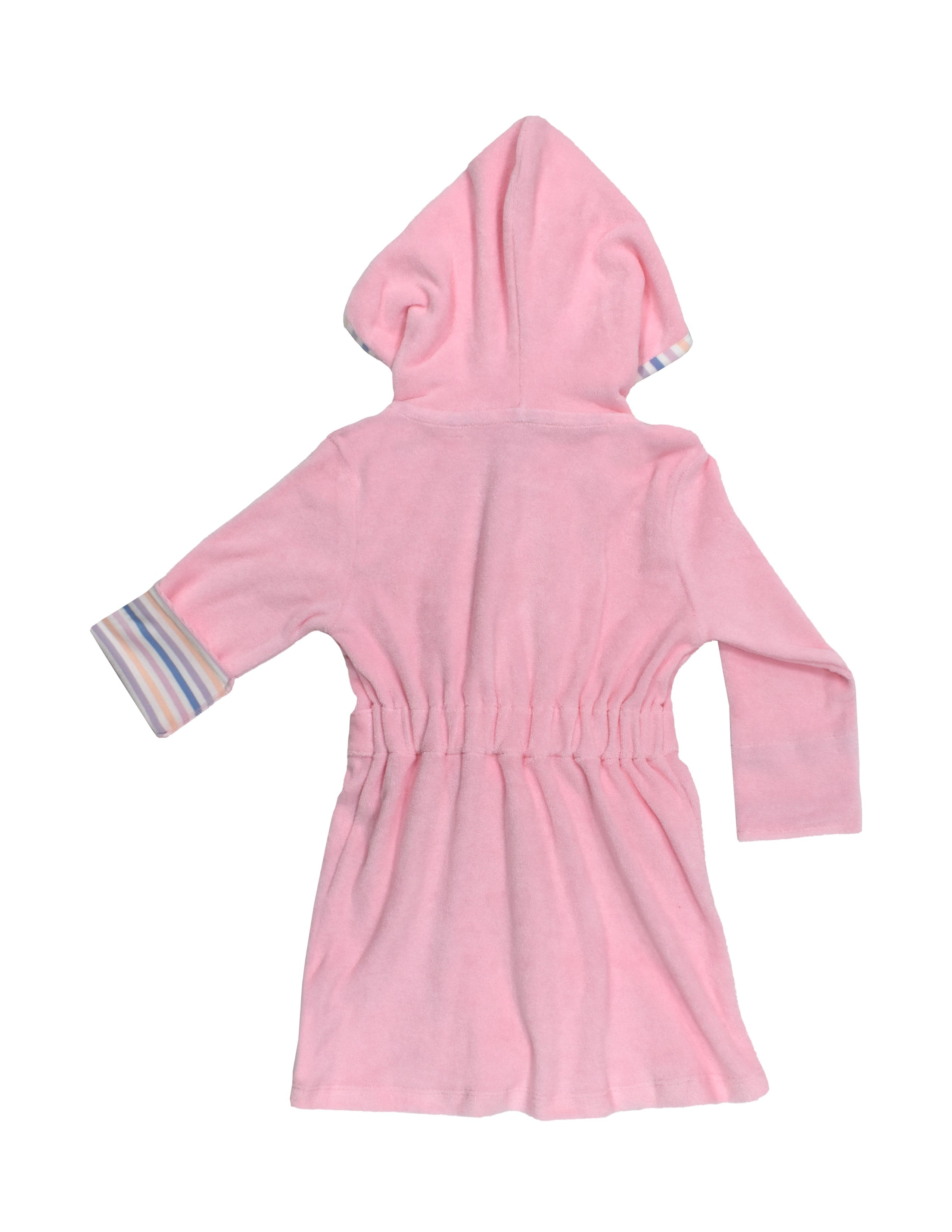 Towel Kız Çocuk Pembe Kuşaklı Bornoz