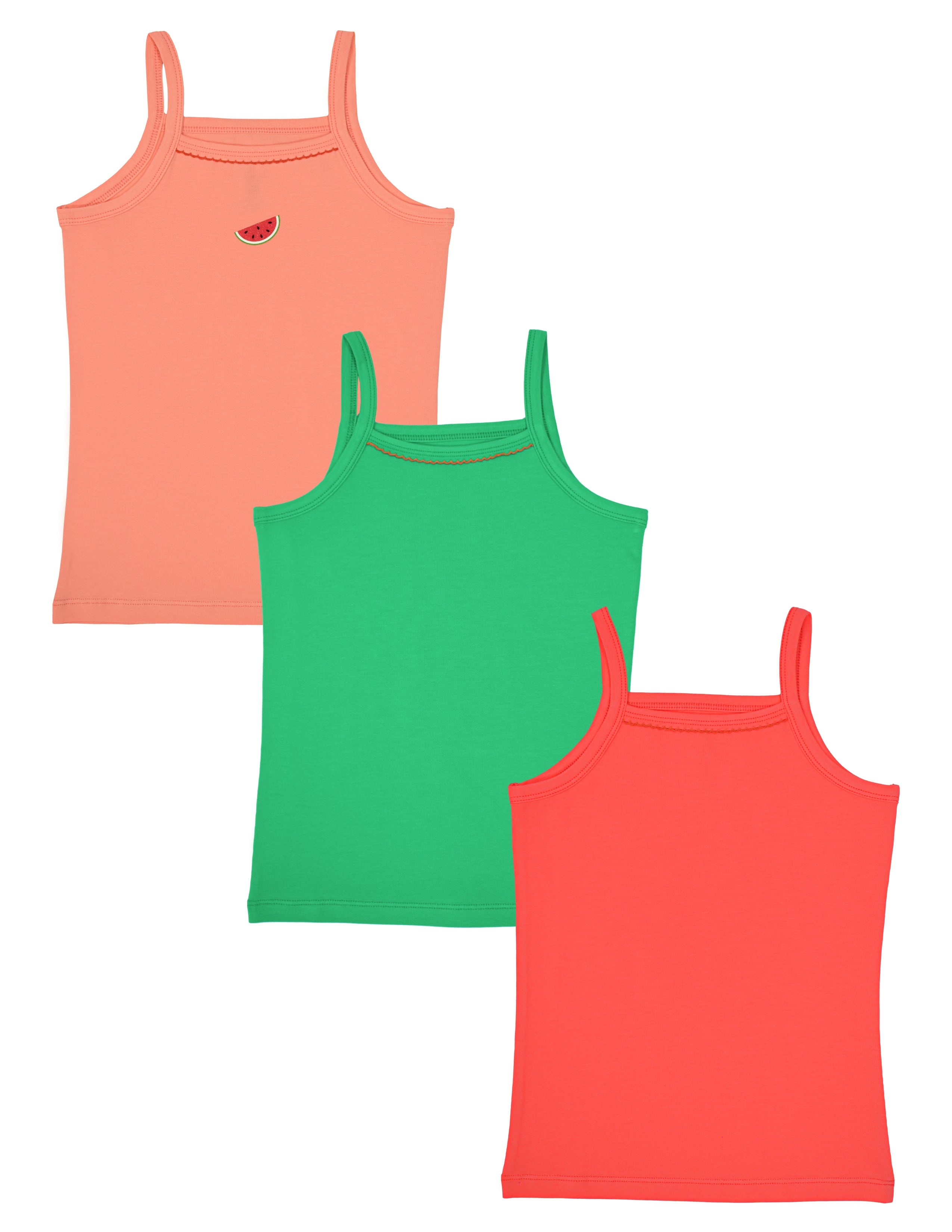 Watermelon Kız Çocuk Atlet Set 3'lü