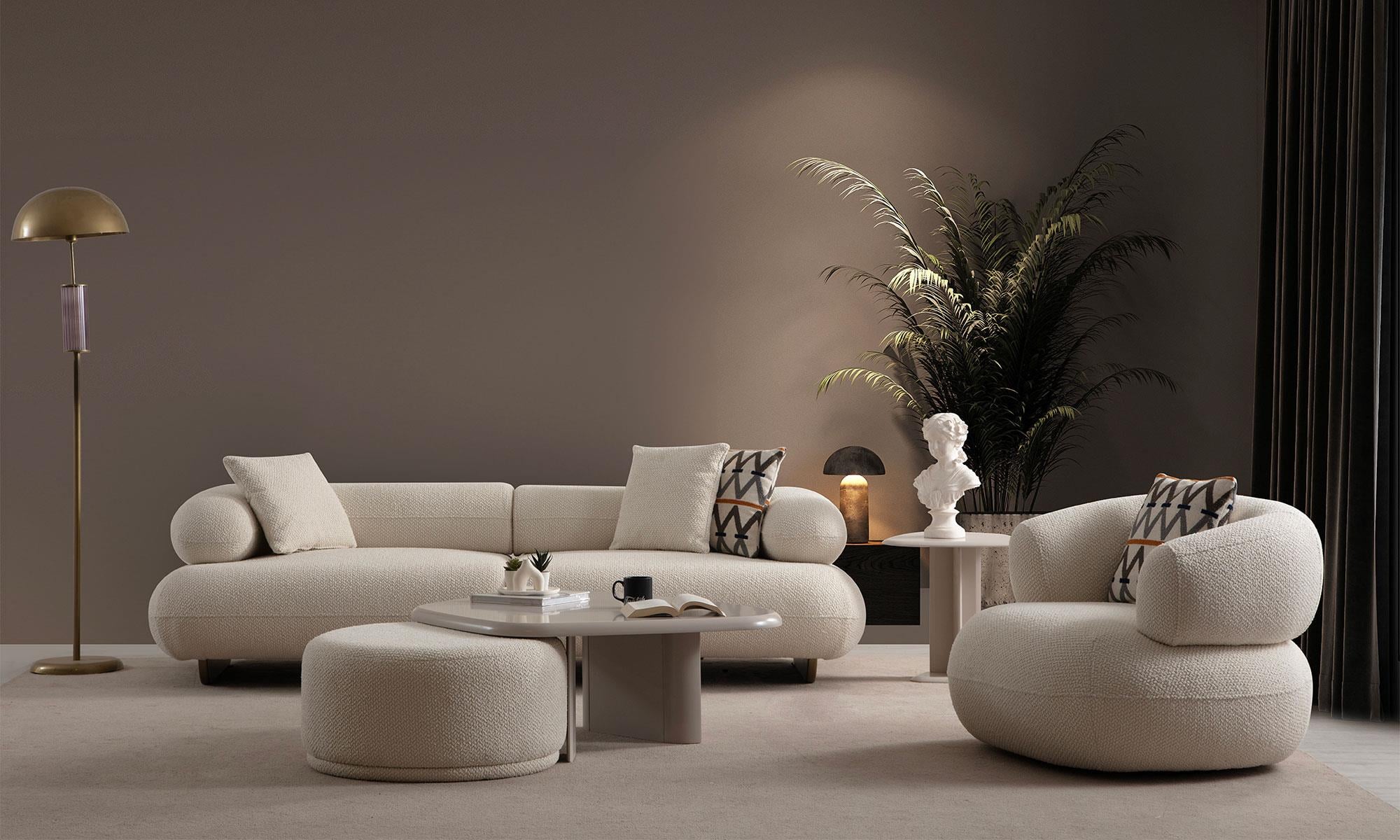 İKİZLER CONCEPT GLAMOUR KOLTUK TAKIMI 3+1