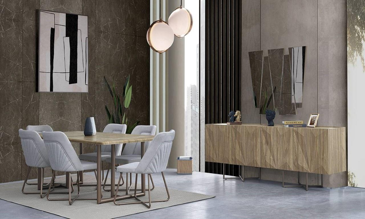 London Modern Yemek Odası Takımı
