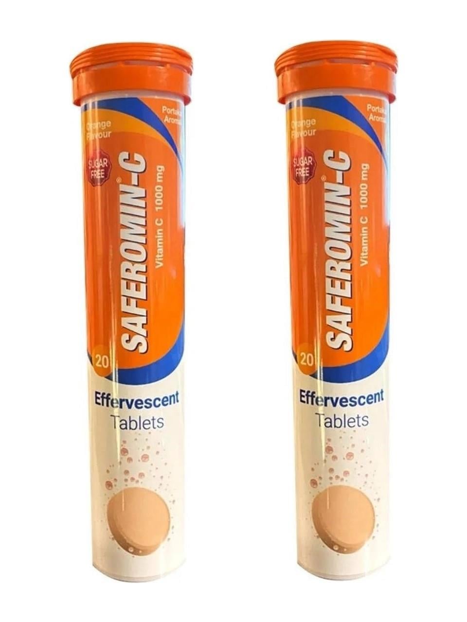Saferomin-C Vitamini Effervecent 1000 Mg 20 Tablet 2 Adet