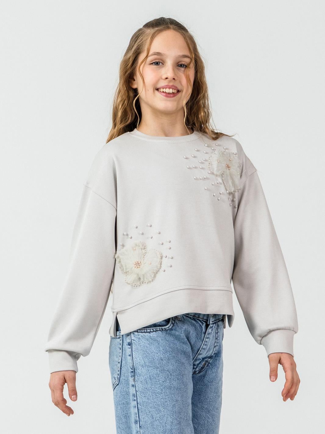 Flora Kız Çocuk Sweat Taş