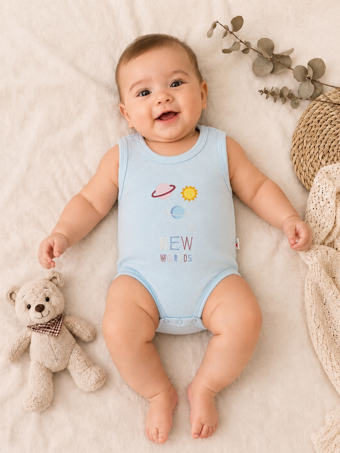 Galaksi Askılı Bebek Çıtçıtlı Badi