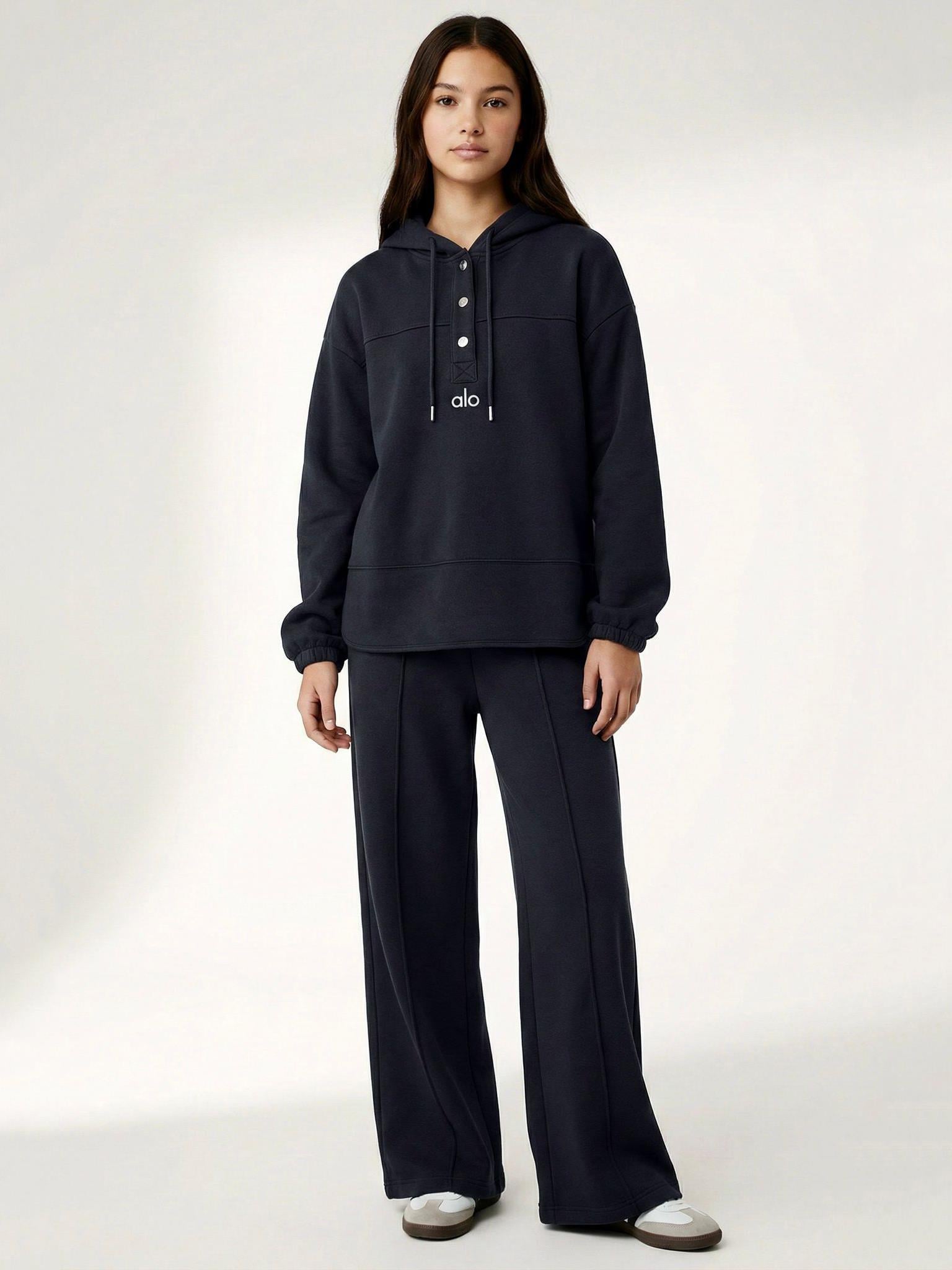 Gizem Kız Çocuk Eşofman Takımı Siyah