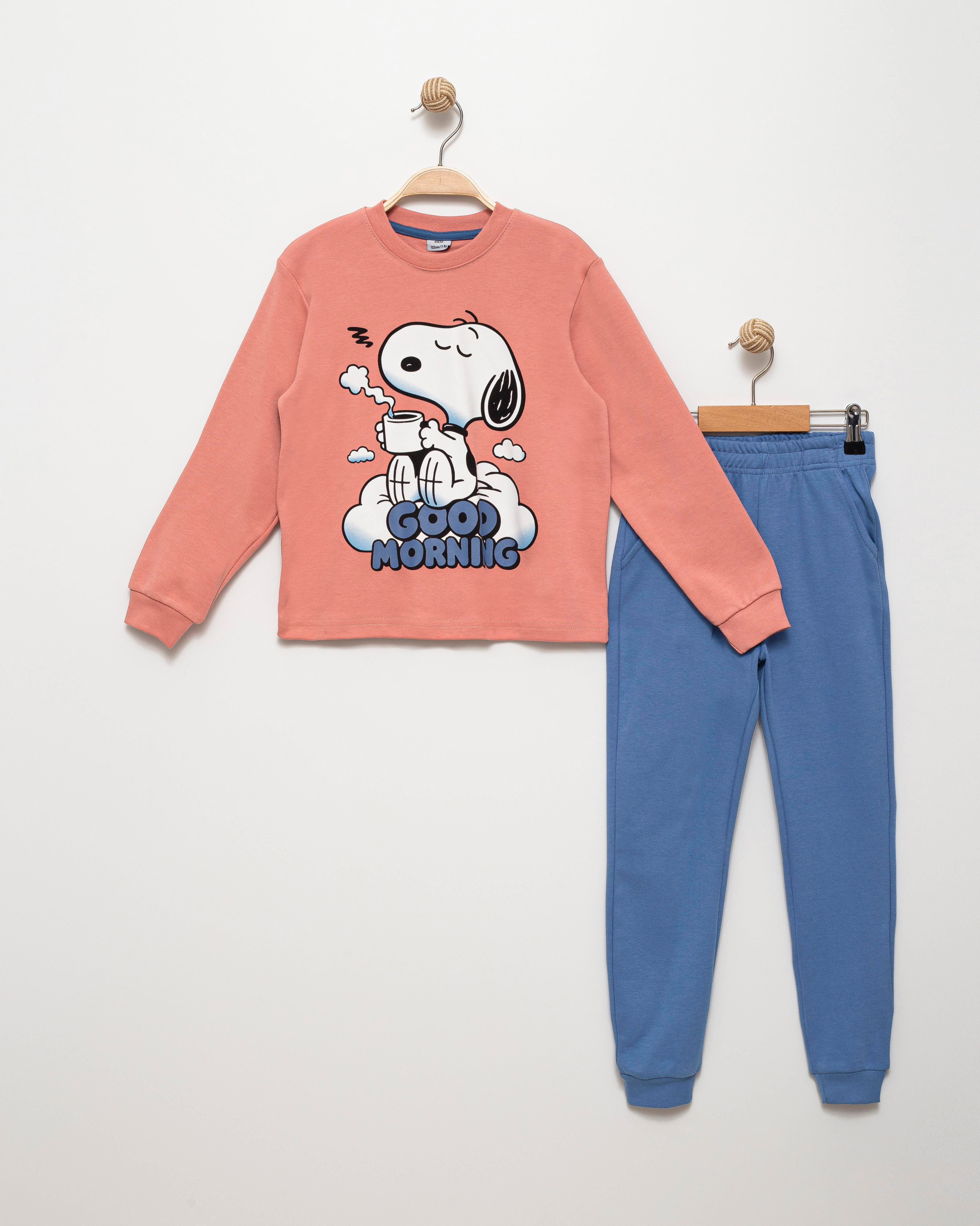 Good Morning Pijama Takımı Somon