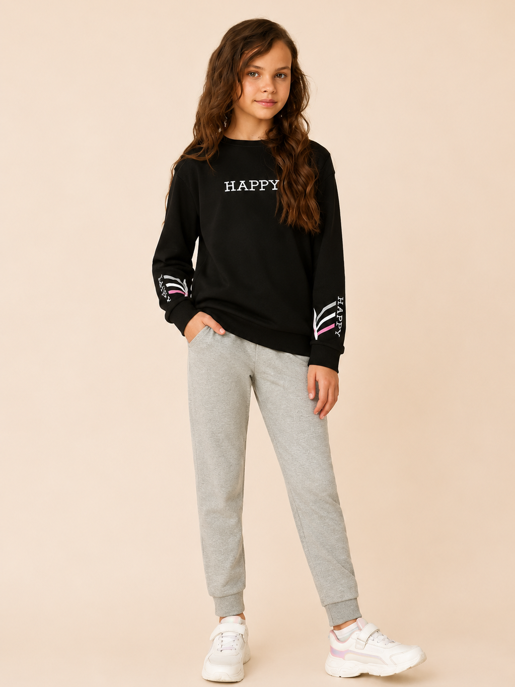 Happy Kız Çocuk Pijama Takım