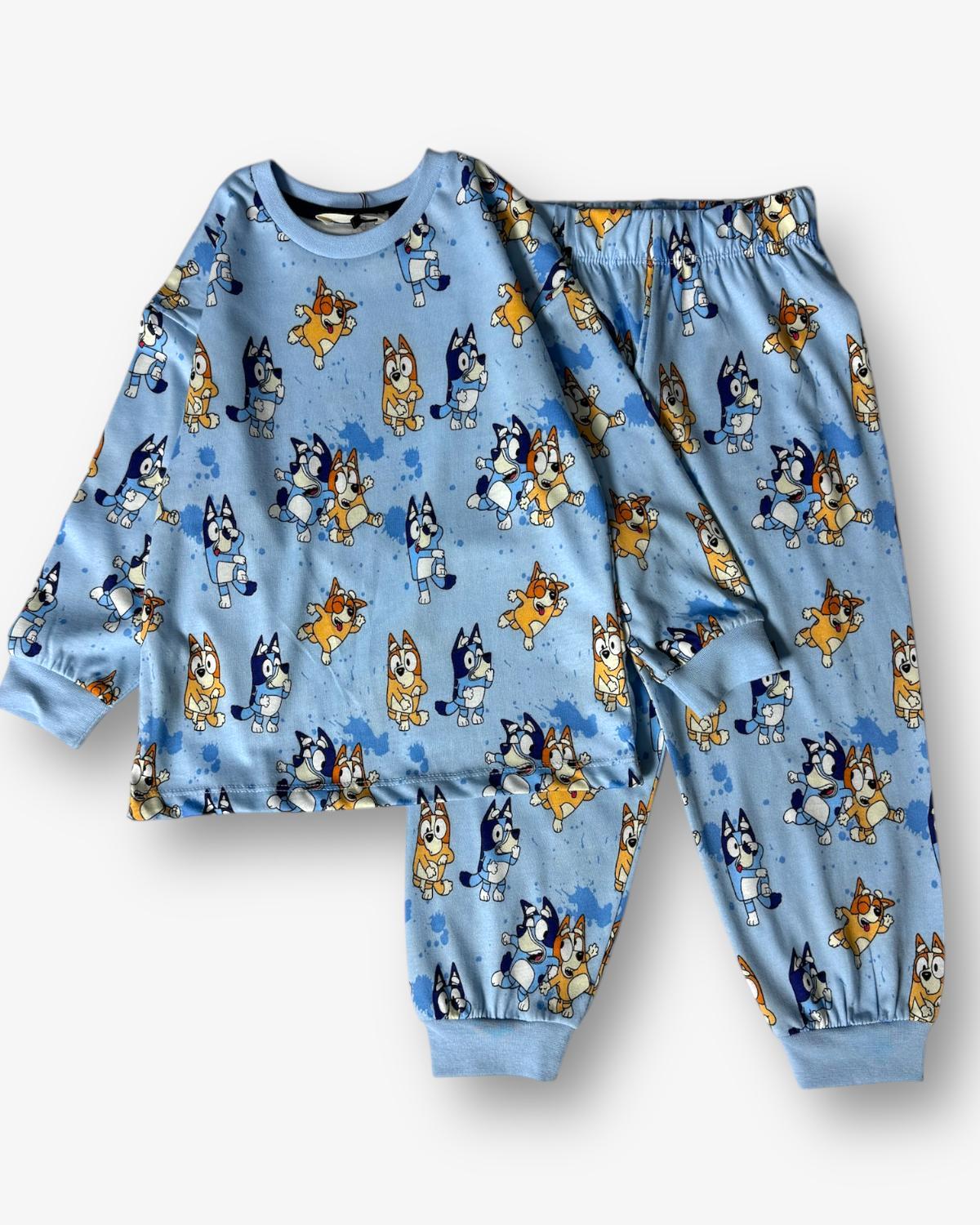 Koçak Bluey Pijama Takımı Mavi