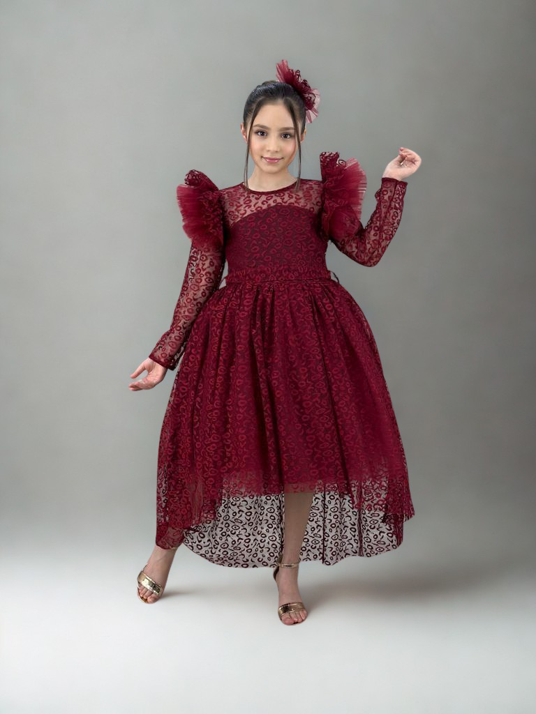 Melek Elbise Bordo