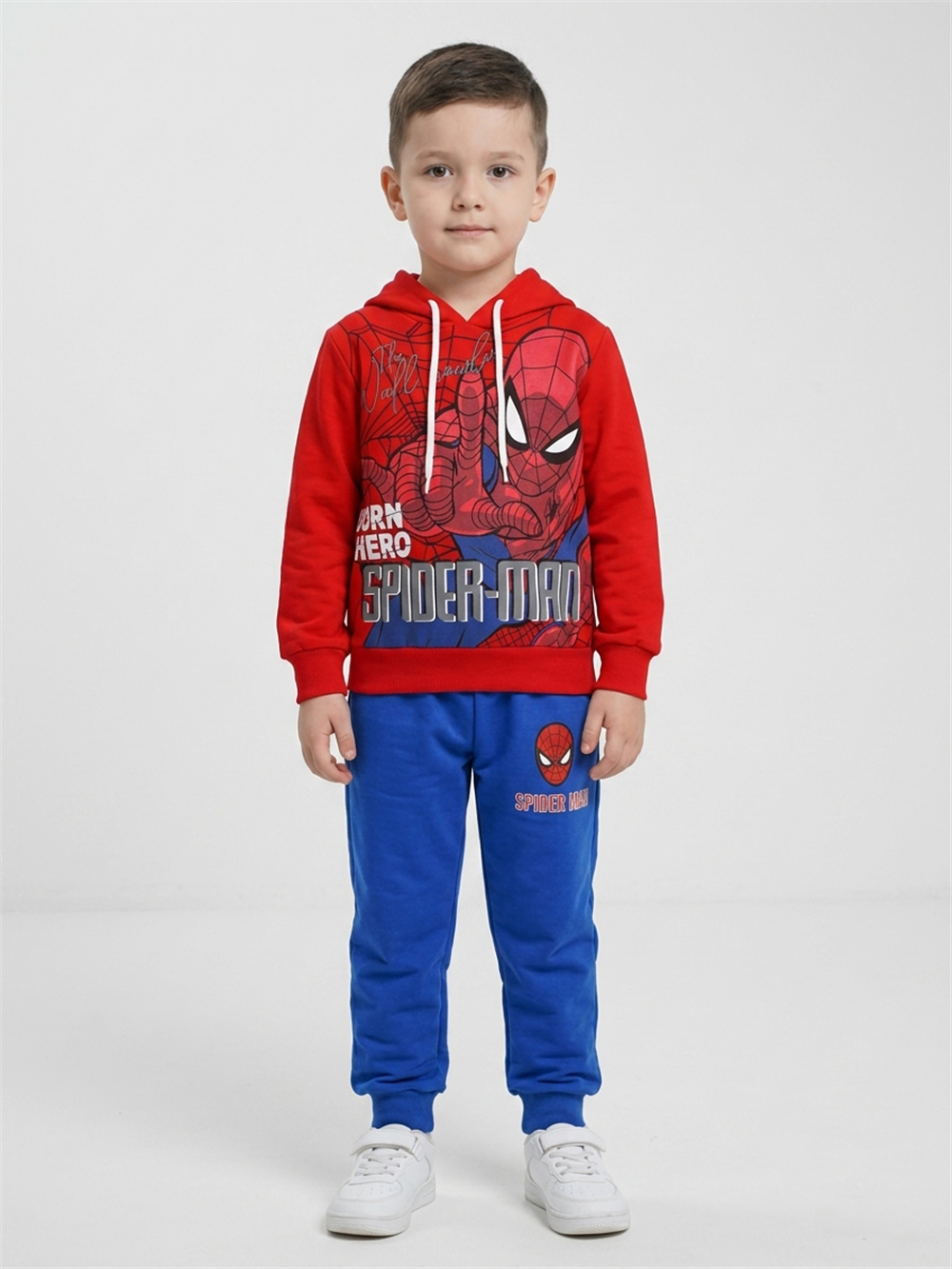 Spiderman Erkek Çocuk Takımı Kırmızı