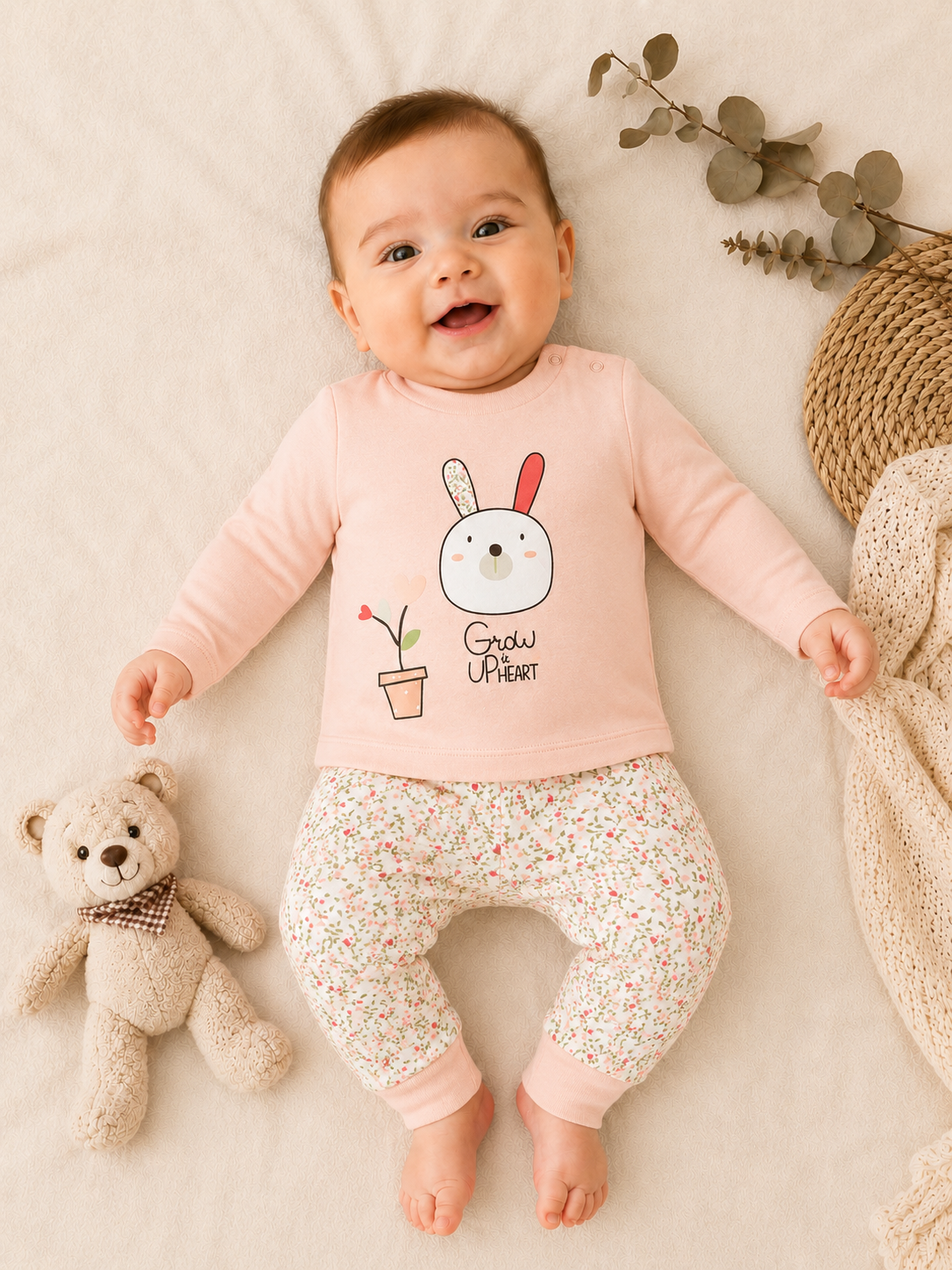 Tavşancık Bebek 2li Takım