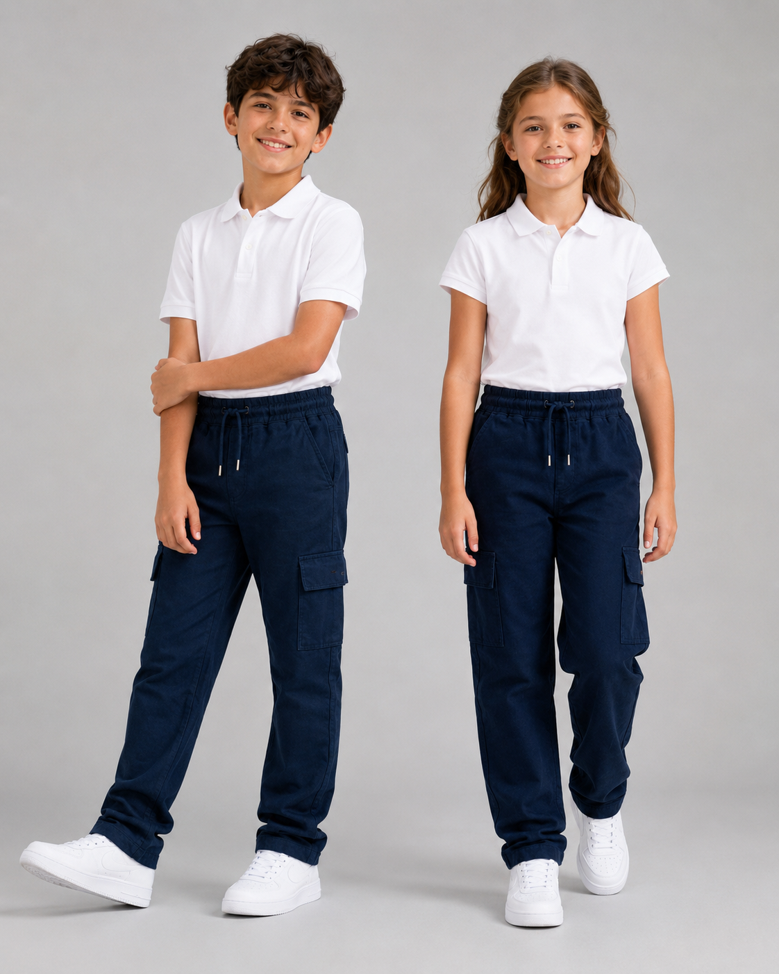 Tempo Unisex Çocuk Okul Pantolonu Lacivert