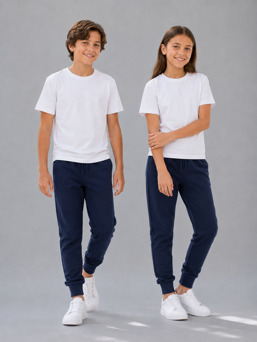 Teneffüs Unisex Çocuk Okul Eşofman Altı Lacivert