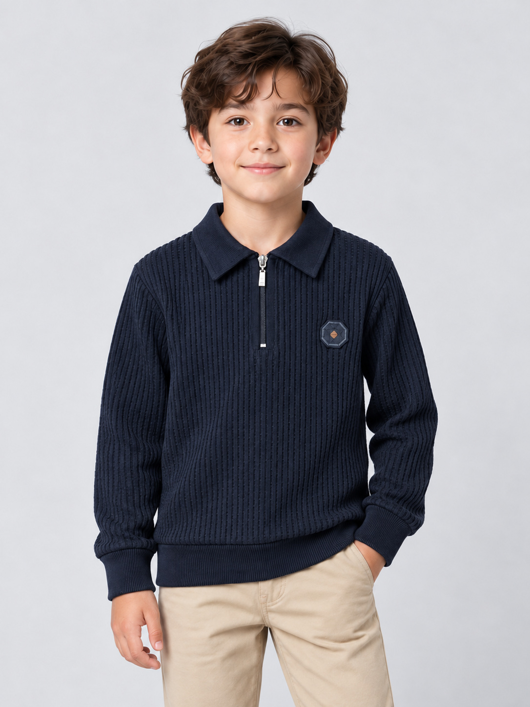 Vigo Erkek Çocuk Sweatshirt Lacivert