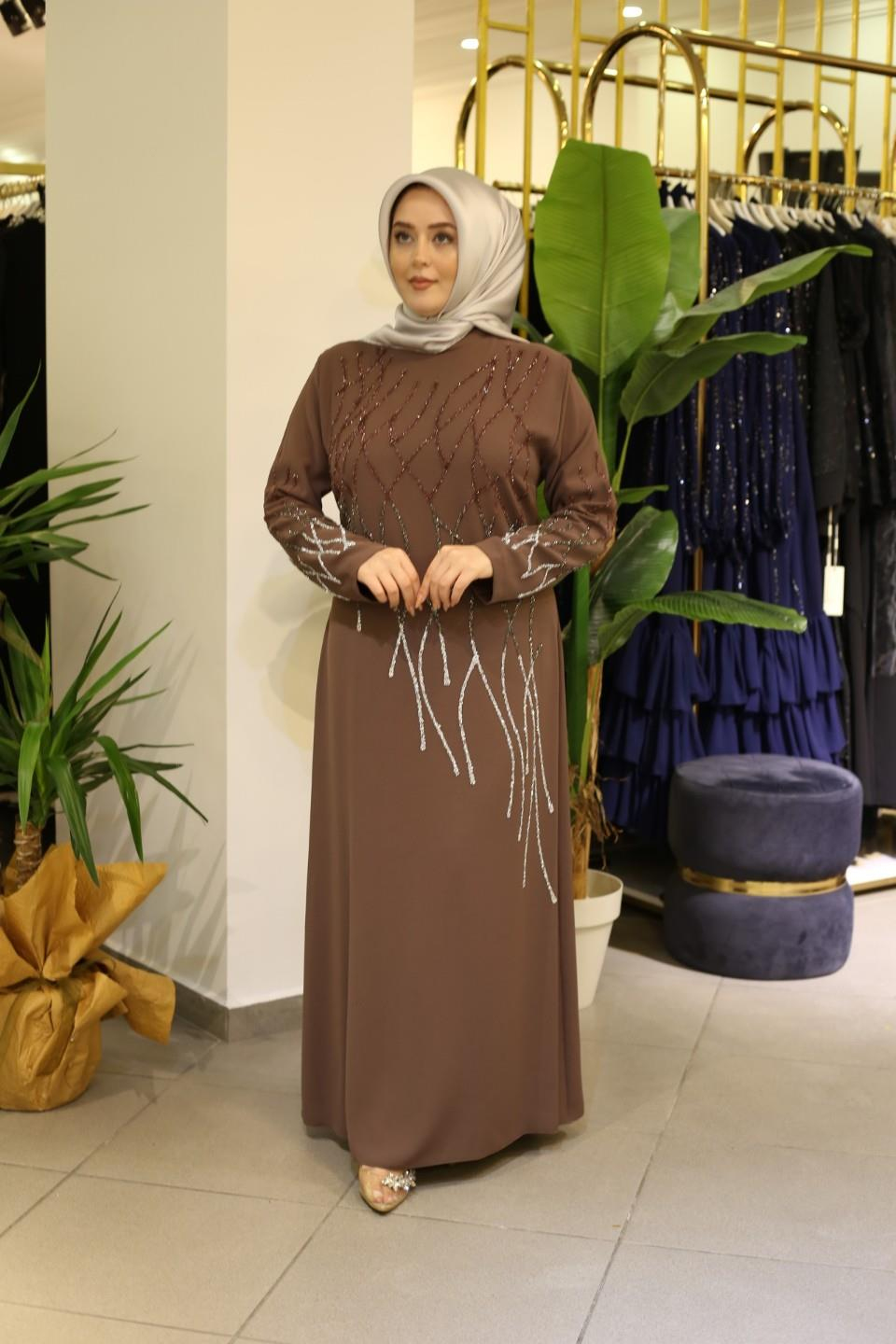 7242 فستان حجري كود المرور 7242