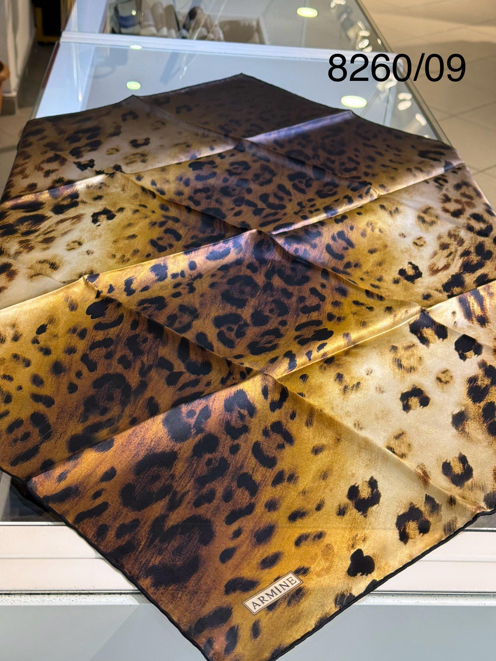 8260/02 CODE LEOPARD PRINT ARMINE SCHAL AUS REINER SEIDE