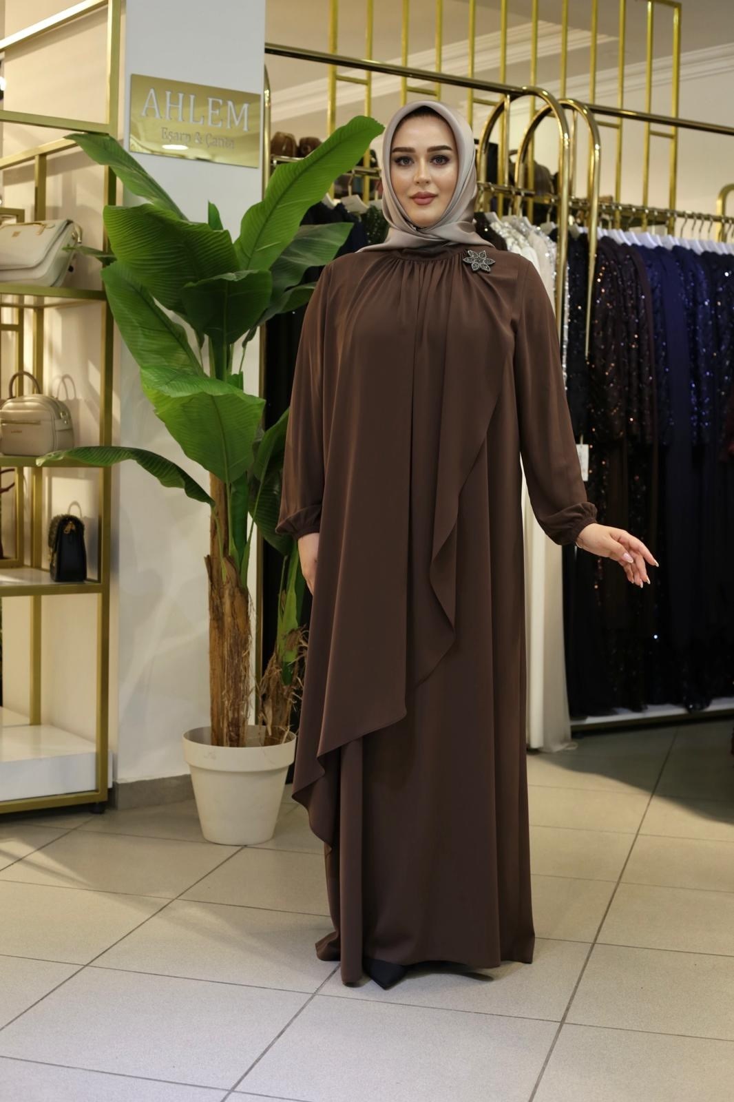 BRONŞLU ELBİSE 8622 KOD