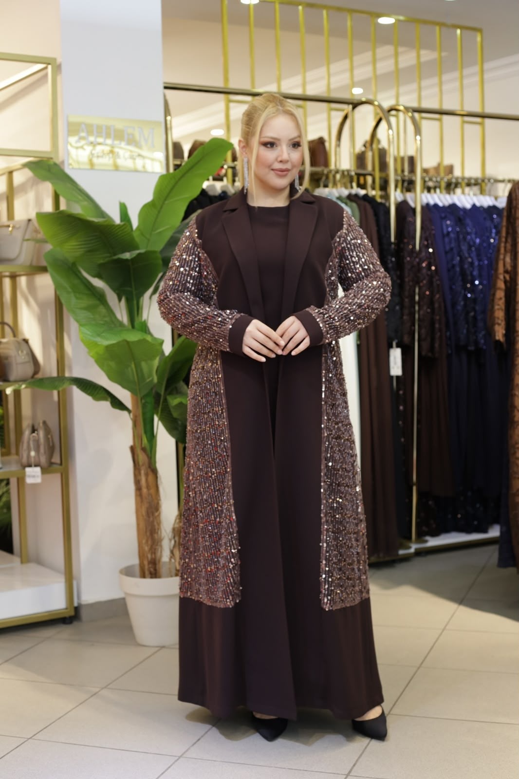 LUNA PAYET KOL ABAYA TAKIM 5226 KOD