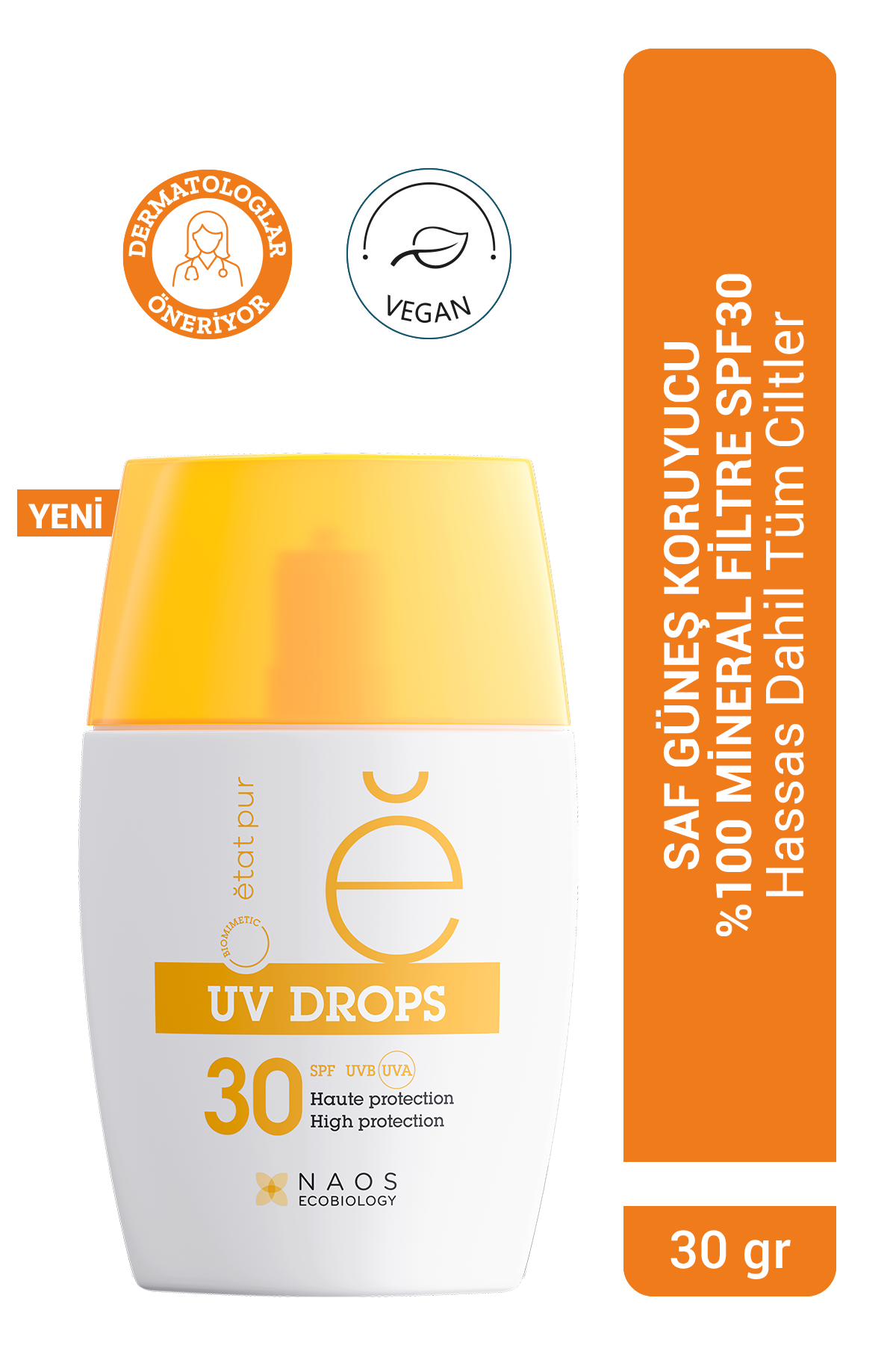 UV DROPS SPF30 30 GR