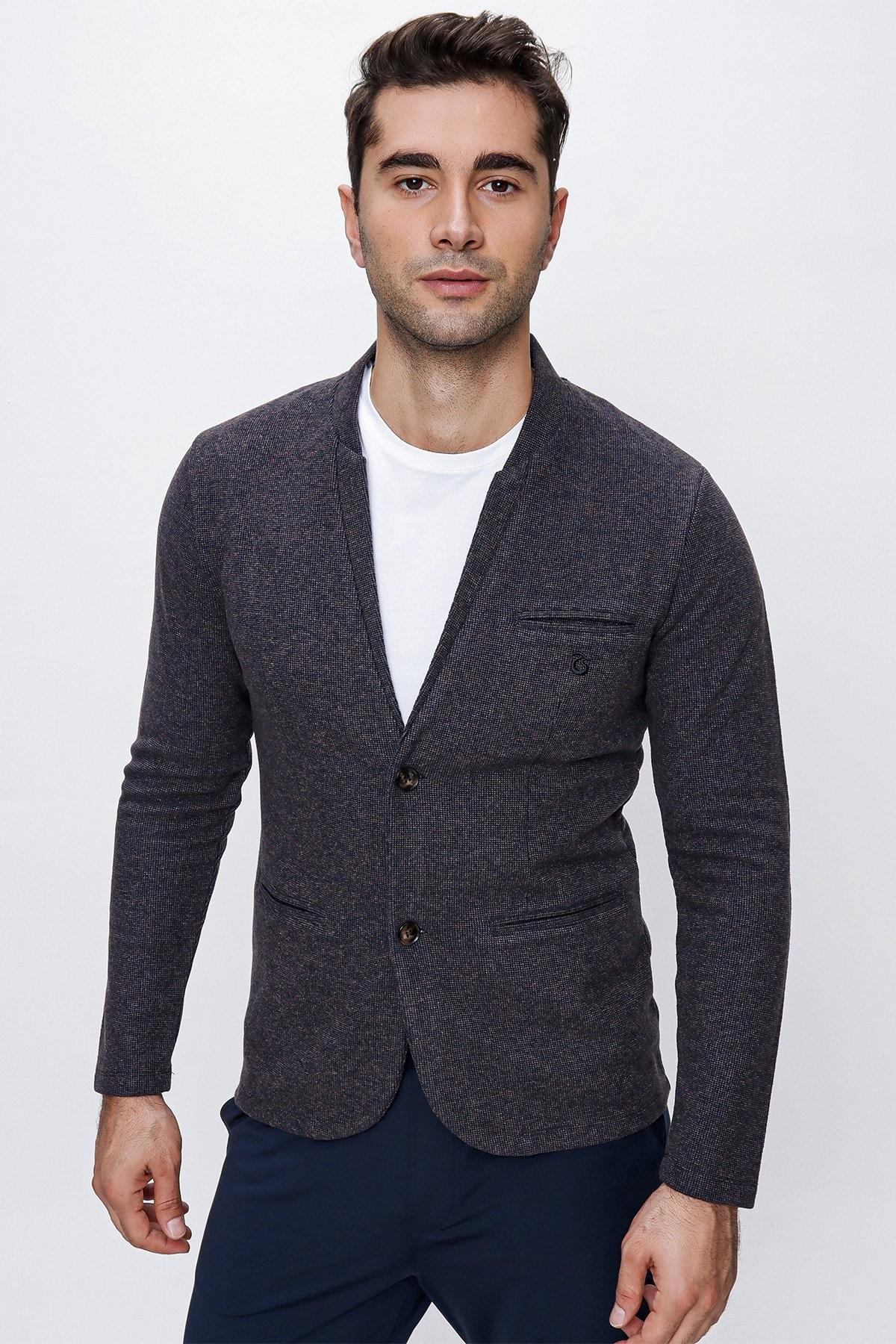 CEKET JERSEY İÇ LOGOLU