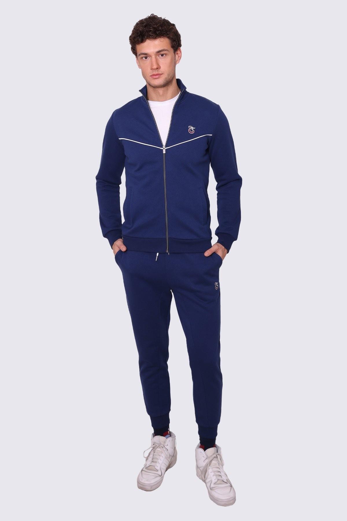 EŞOFMAN TAKIMI FERMUARLI PİKE İÇ LOGOLU