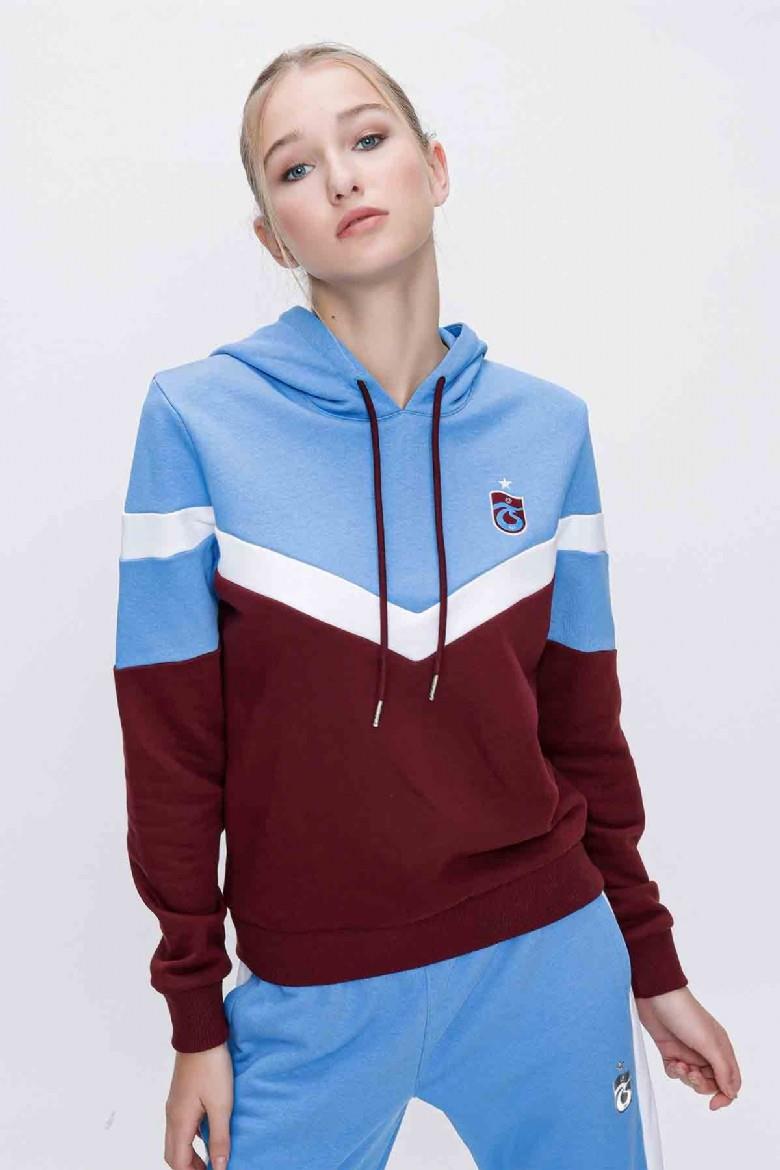 Sweat Retro Victory Desen  Kapşonlu