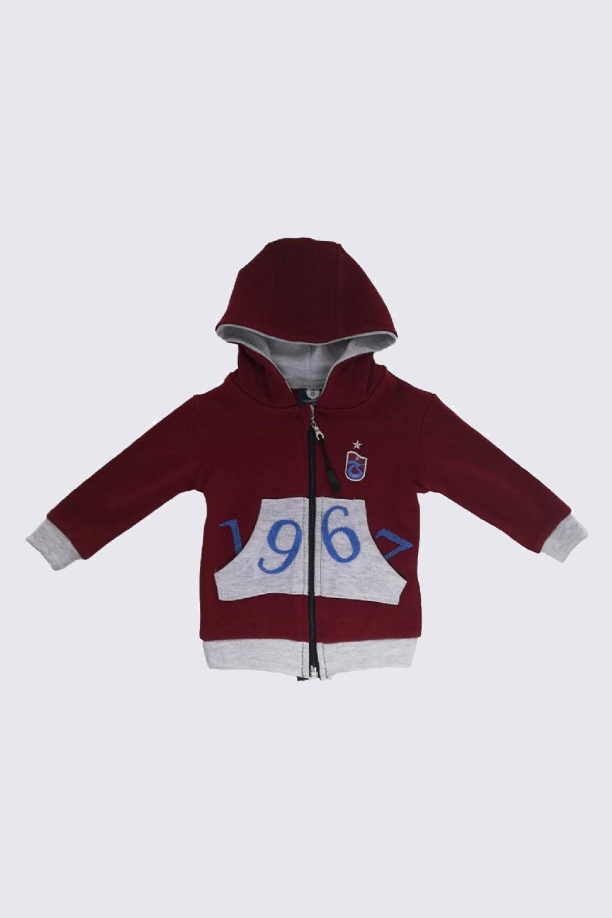 SWEATSHİRT FERMUARLI KAPŞONLU 1967 BASKILI