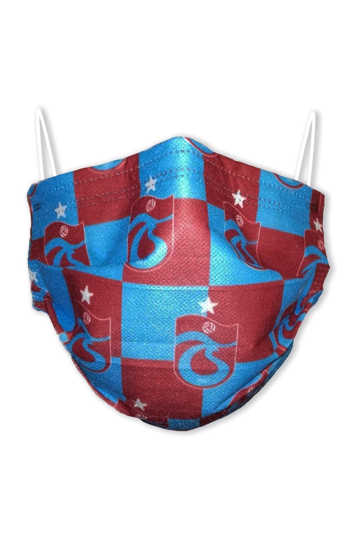 TRABZONSPOR ÖZEL BASKILI CERRAHİ MASKE KUTULU