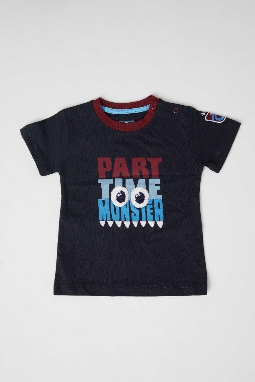 Tshirt Bisiklet Yaka Baskılı