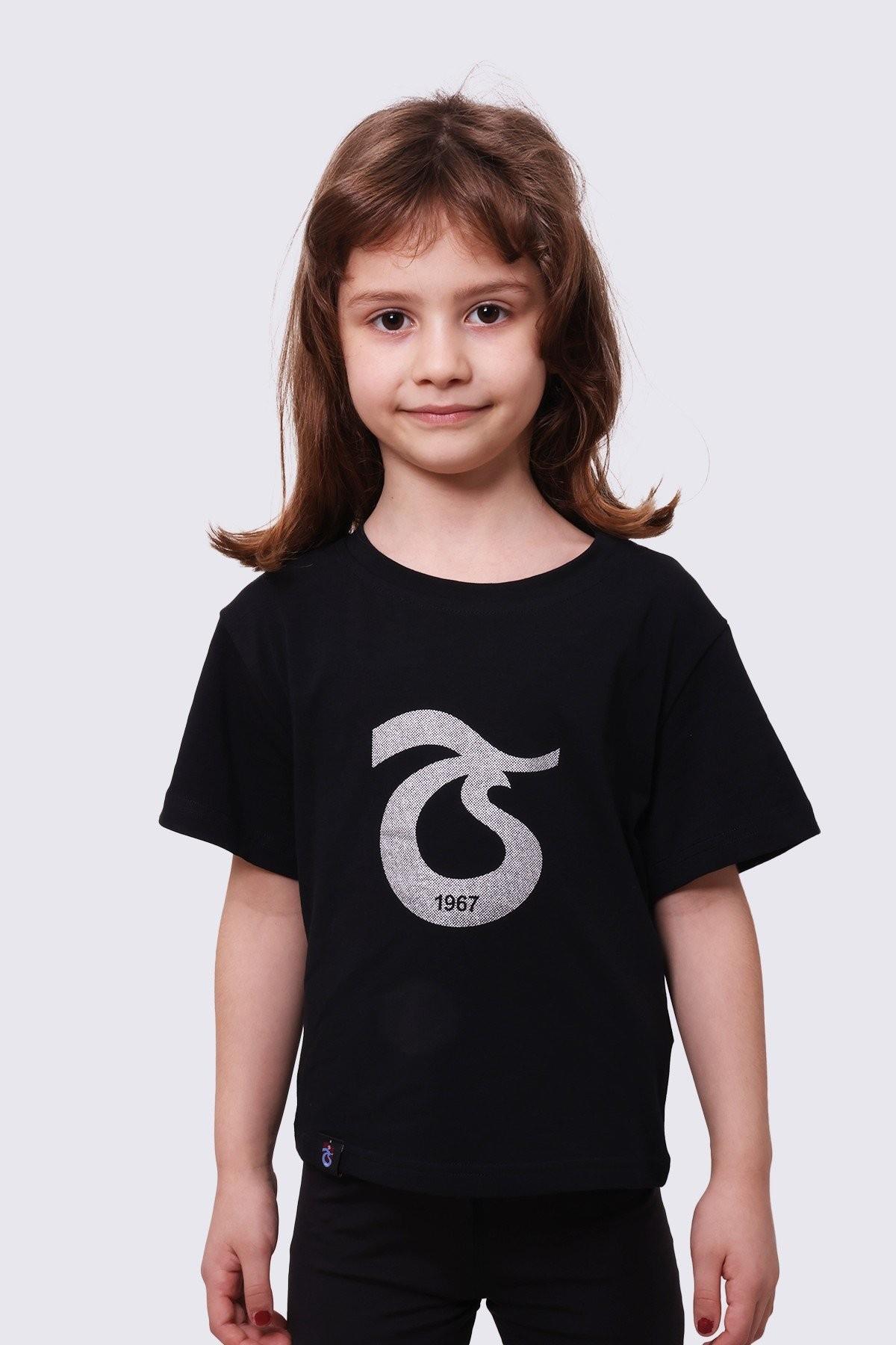 TSHİRT BİSİKLET YAKA İÇ LOGOLU CROP MODEL