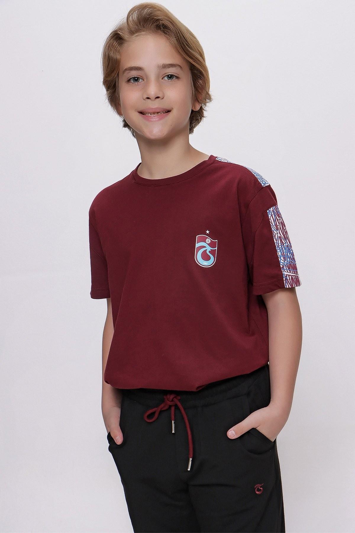 TSHİRT BİSİKLET YAKA OMUZ VE KOL PARÇA DETAYLI