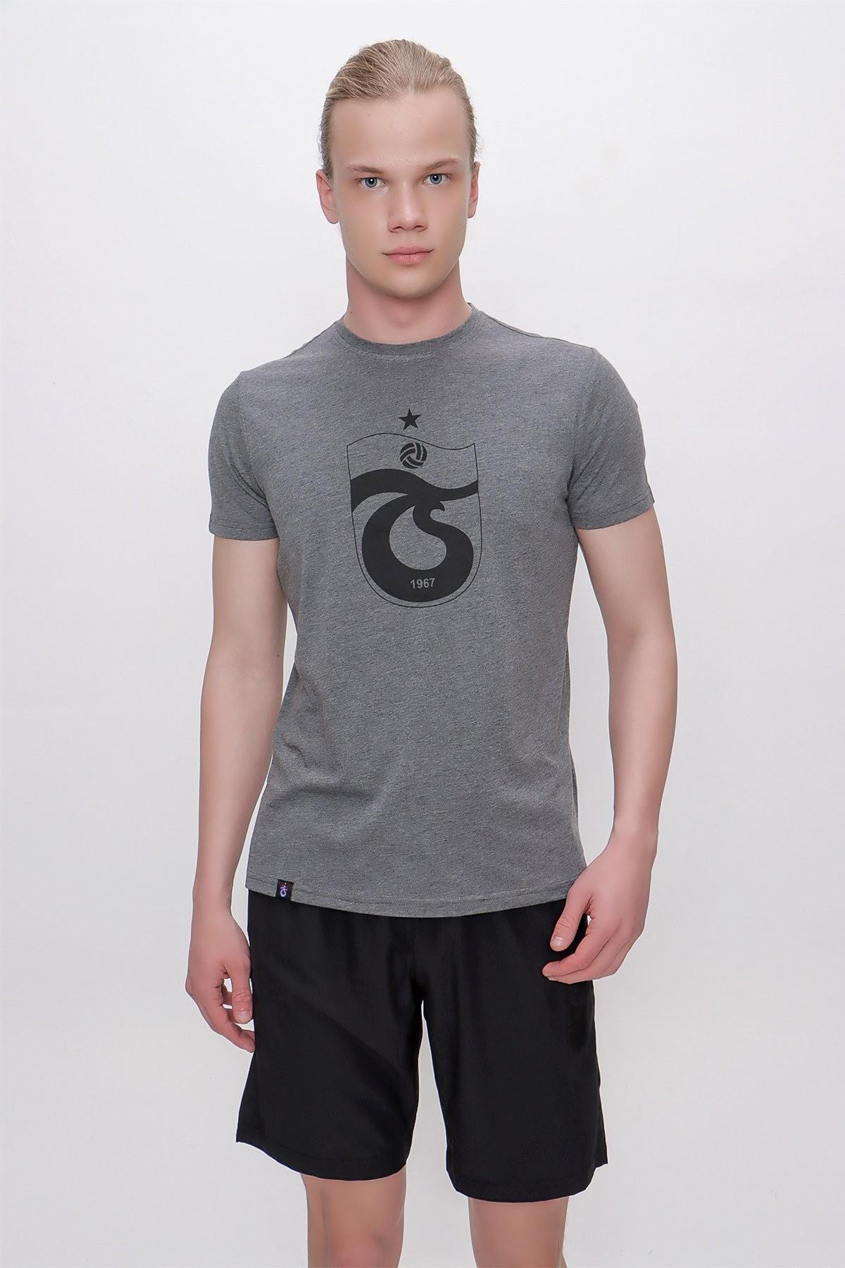 TSHİRT BİSİKLET YAKA ÖN İÇ LOGO BASKILI