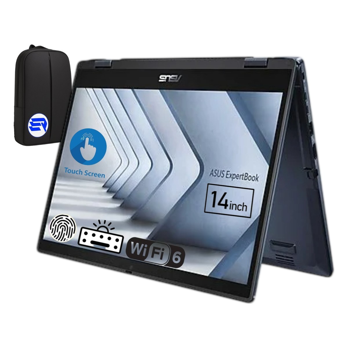 Expertbook B3 Flip B3402FVA-C516512B0D Core 5 120U 24GB 1tb SSD 14'' Fhd Touch WIN11 Pro + Elektropasaj Çanta