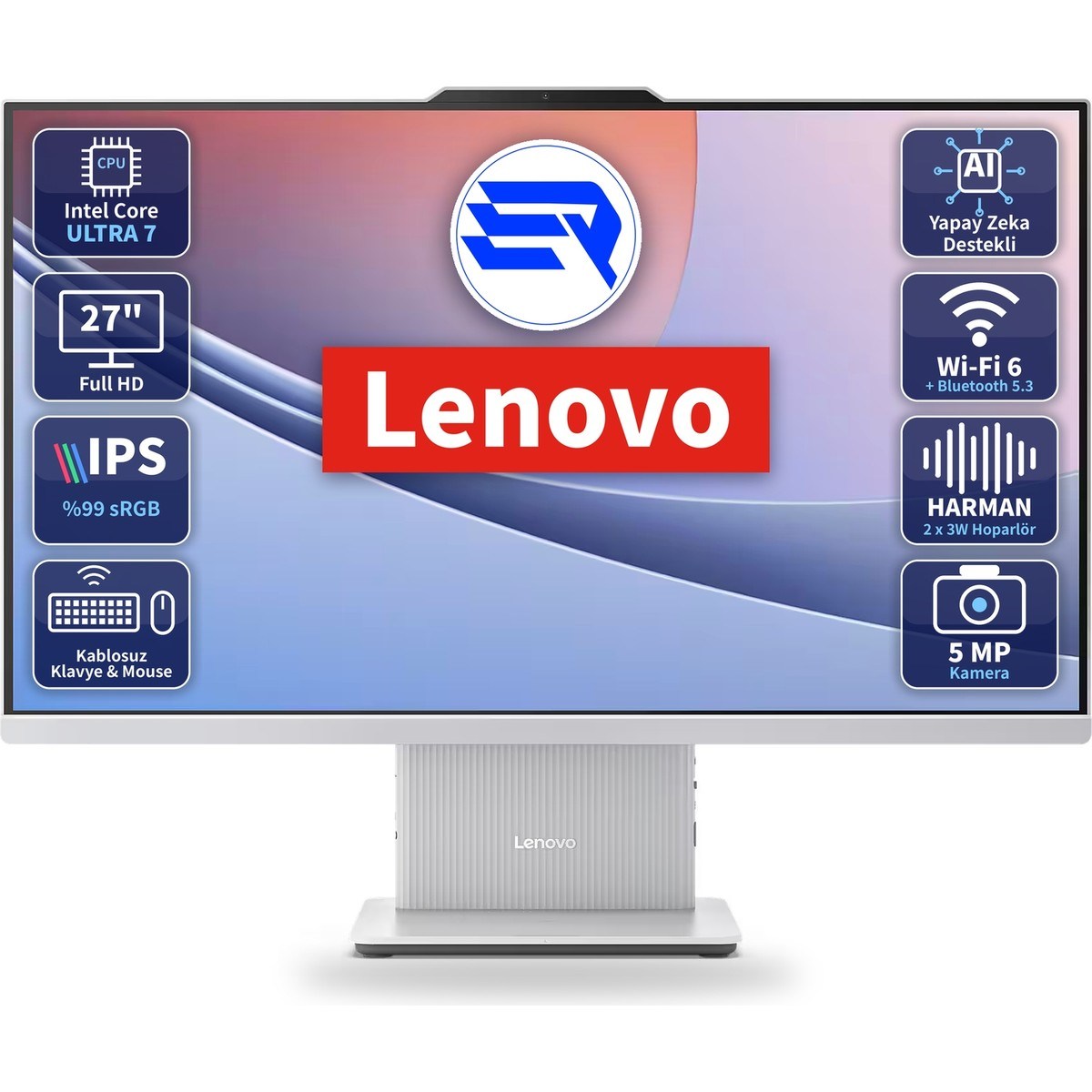 Ideacentre Aıo 27ILL11 Intel Core Ultra 7-256V 16GB 1tb SSD 27