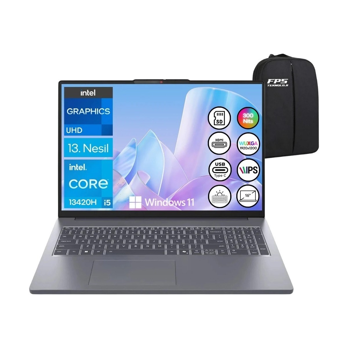 Ideapad Slim 3 I5-13420H 8gb Ram 512GB SSD 16