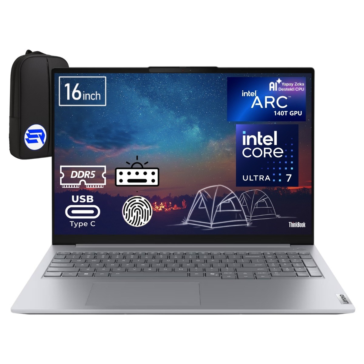 Lenovo Thinkbook 16 G8 Ultra 7-255H 16GB Ram 2tb SSD 16