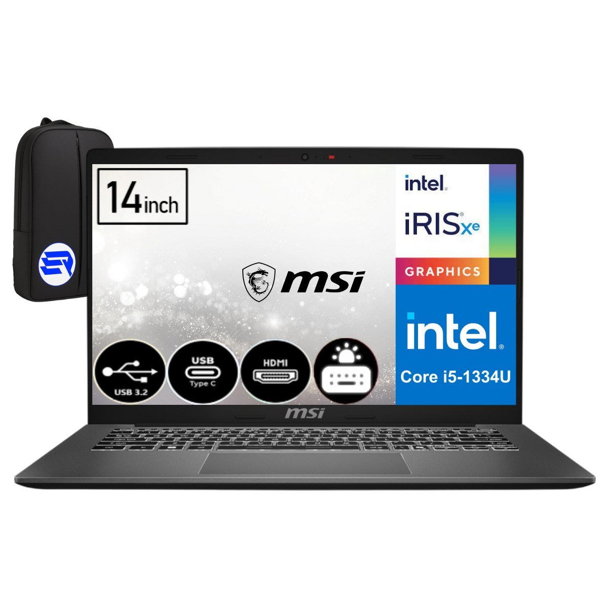 Msi Modern 14 F13MG-429XTREP6 Intel Core I5-1334U 16GB Ram 2tb SSD Iris Xe Graphics 14