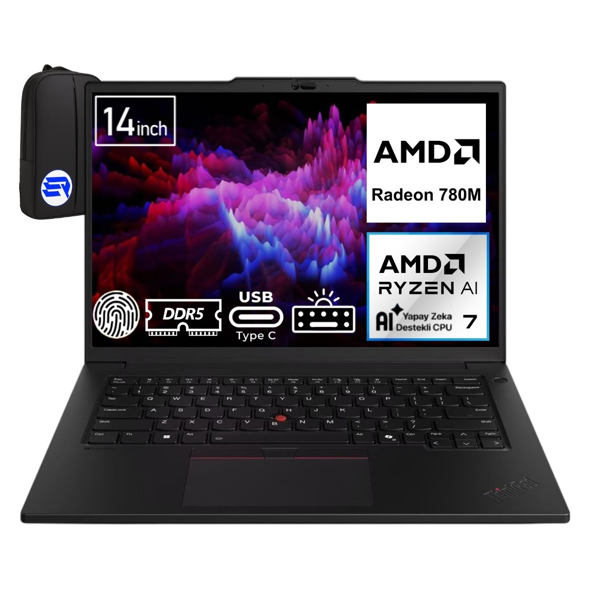 Thinkpad P14S Gen 5 Ryzen 7 8840HS 16GB 512GB SSD 14