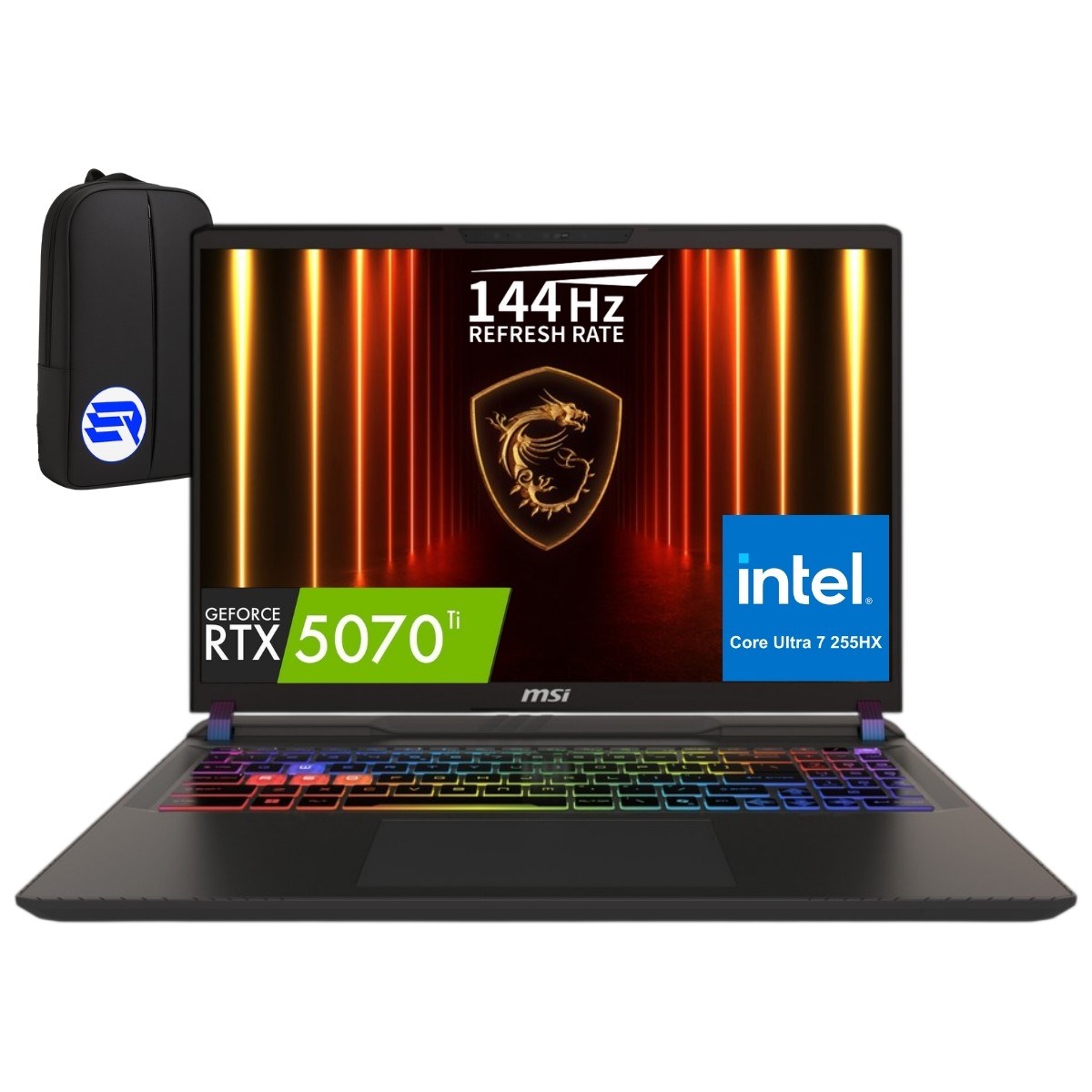 Vector 16 Hx Aı A2XWHG-091XTR Ultra 7-255HX 16GB Ram 1tb SSD RTX5070TI 140W 16'' Fhd+ 144Hz WIN11 Pro + Elektropasaj Çanta